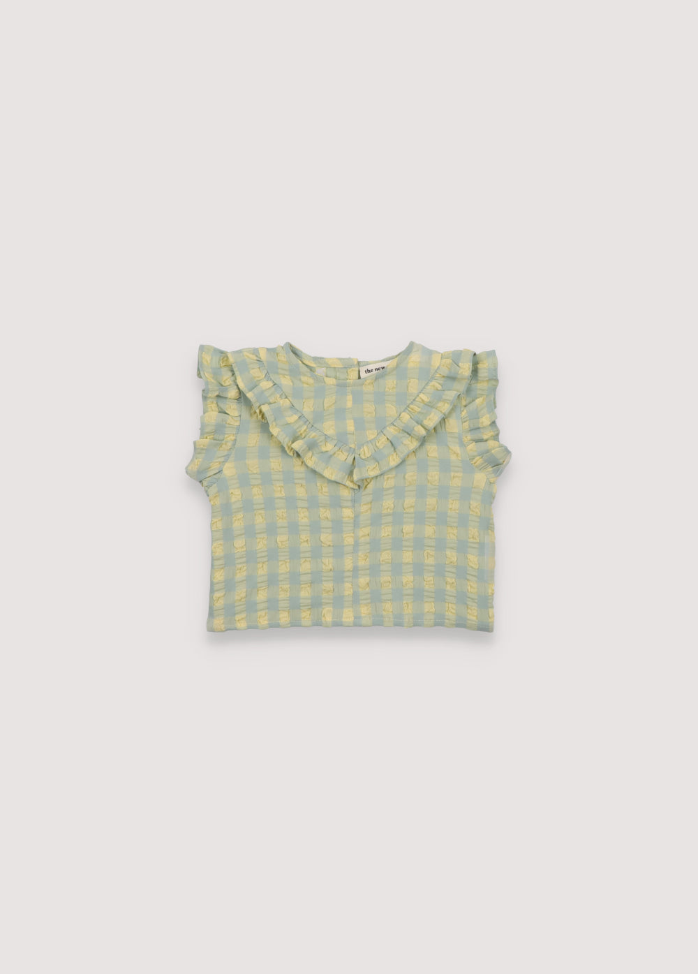 Blusa de bebé color amarillo cañón_Muestra 6m