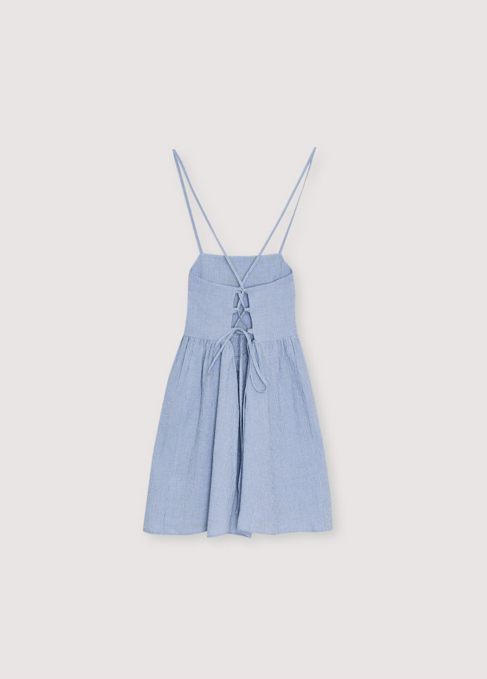 Cloe Teen Dress Summer Midnight Pinstripes