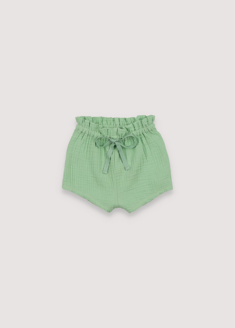 Coachella Baby Short 	Matcha Green_Sampling 24m