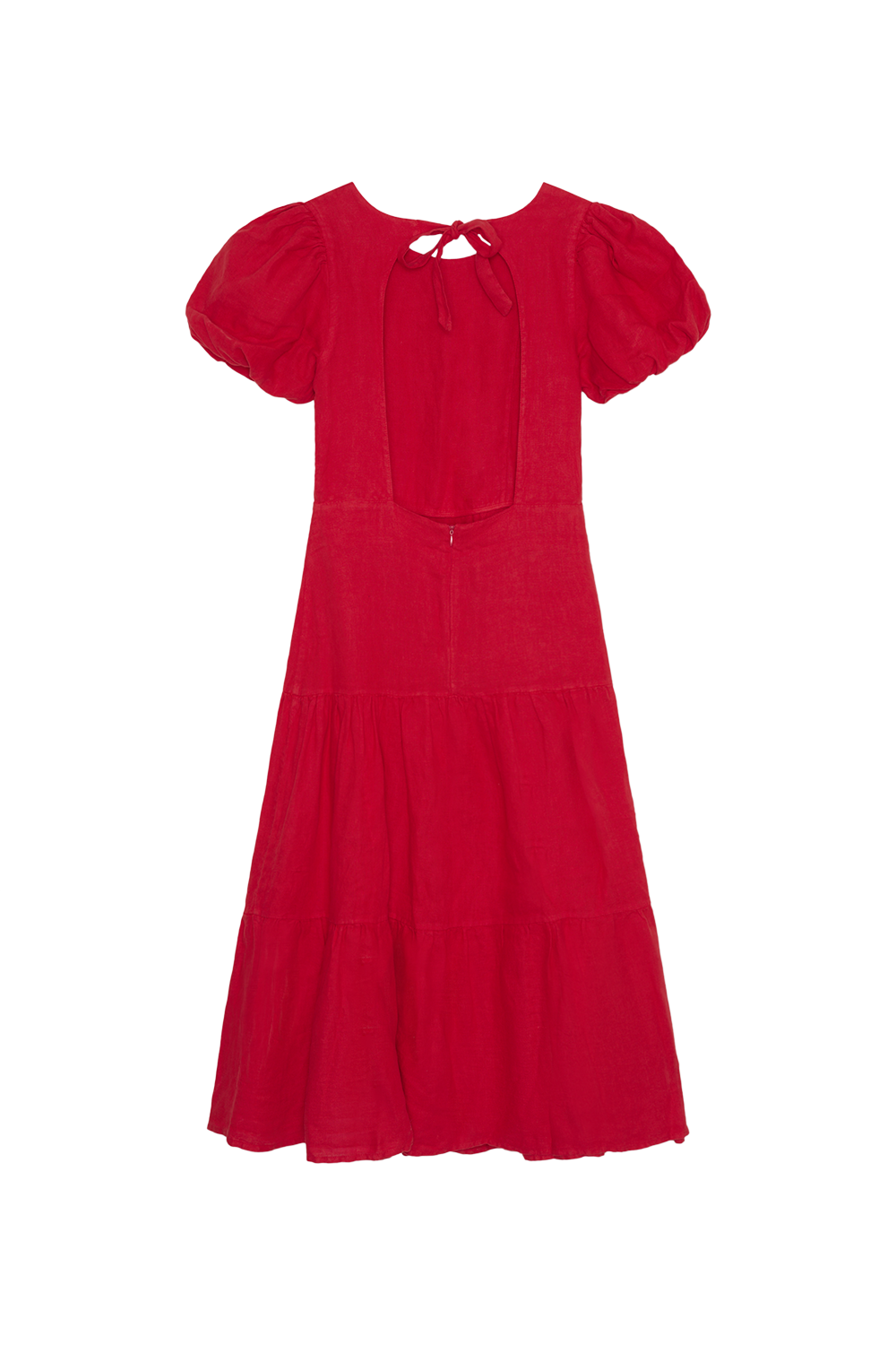 Cala Woman ドレス チューリップ レッド_サンプリング