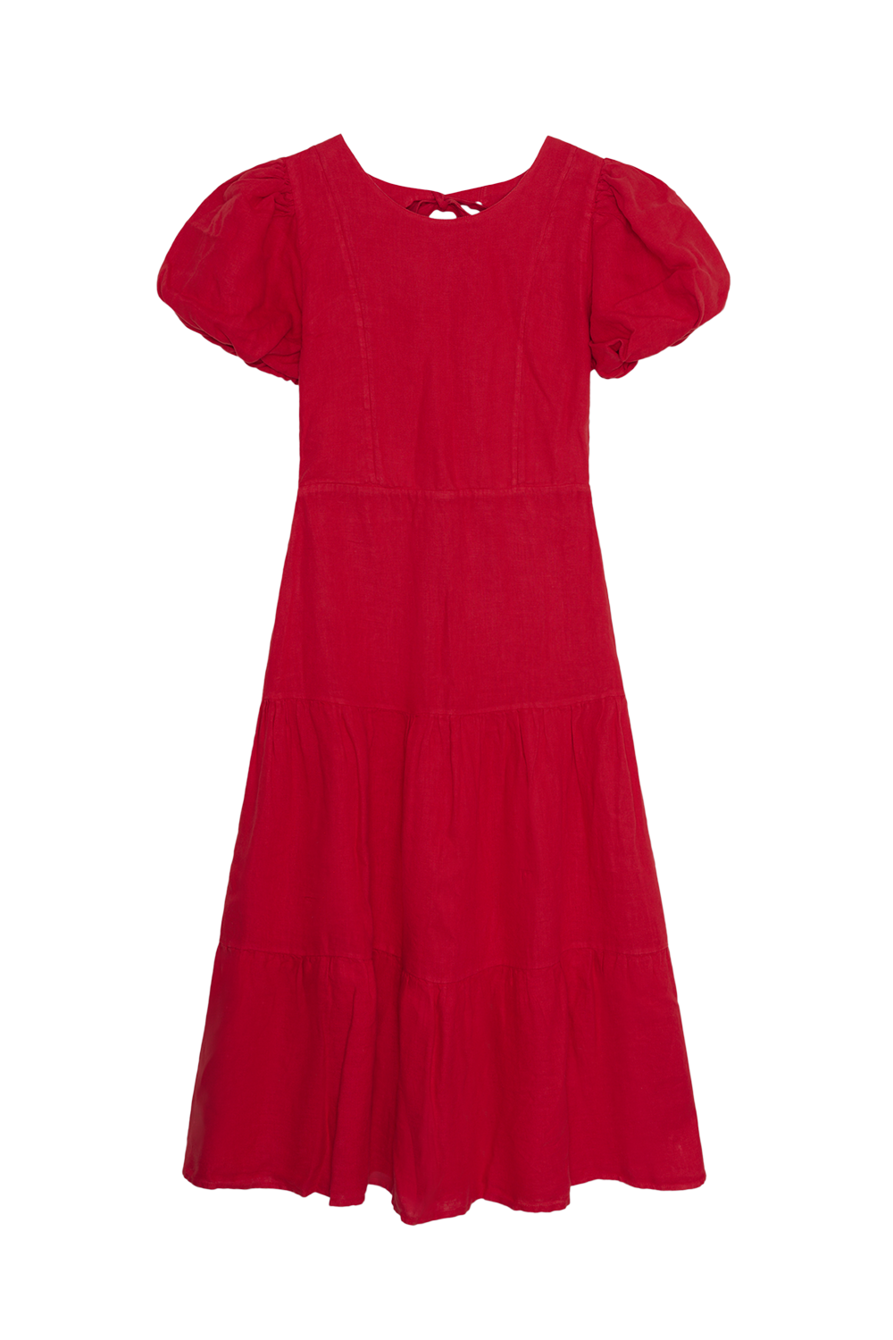 Cala Woman ドレス チューリップ レッド_サンプリング