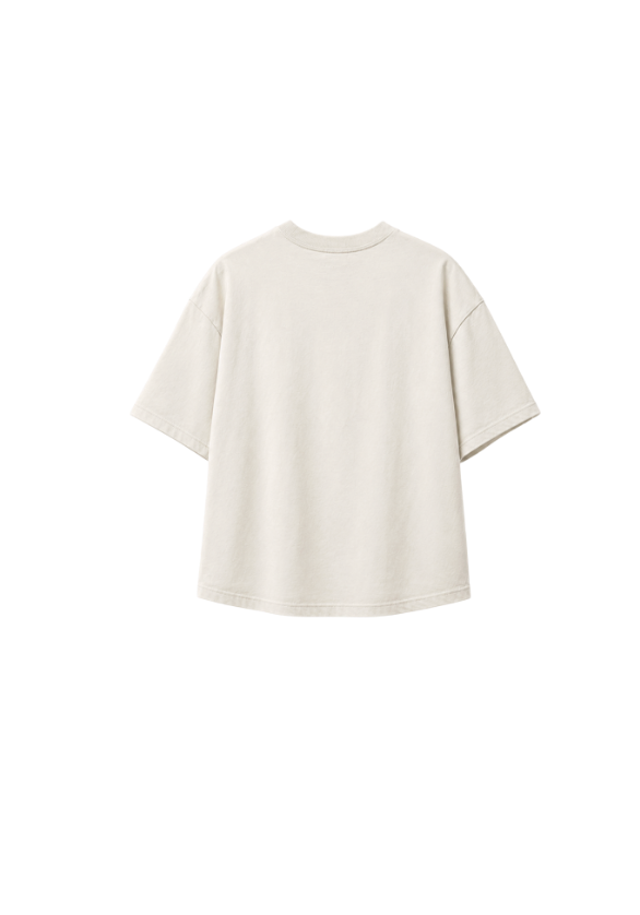 Mochi Teen T-Shirt Noir Iris Broderie
