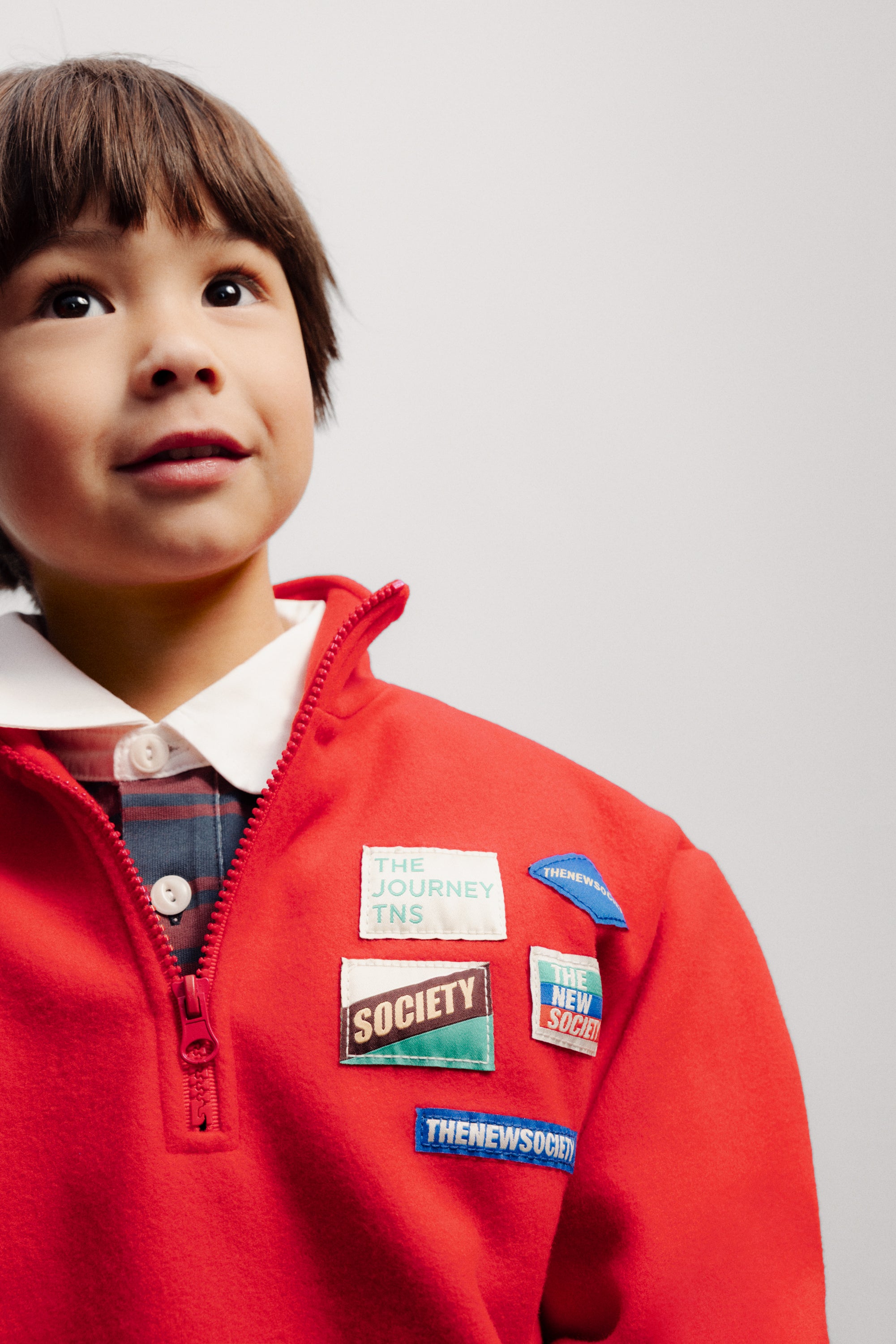 Sudadera Polar Cloudy Rojo Chino
