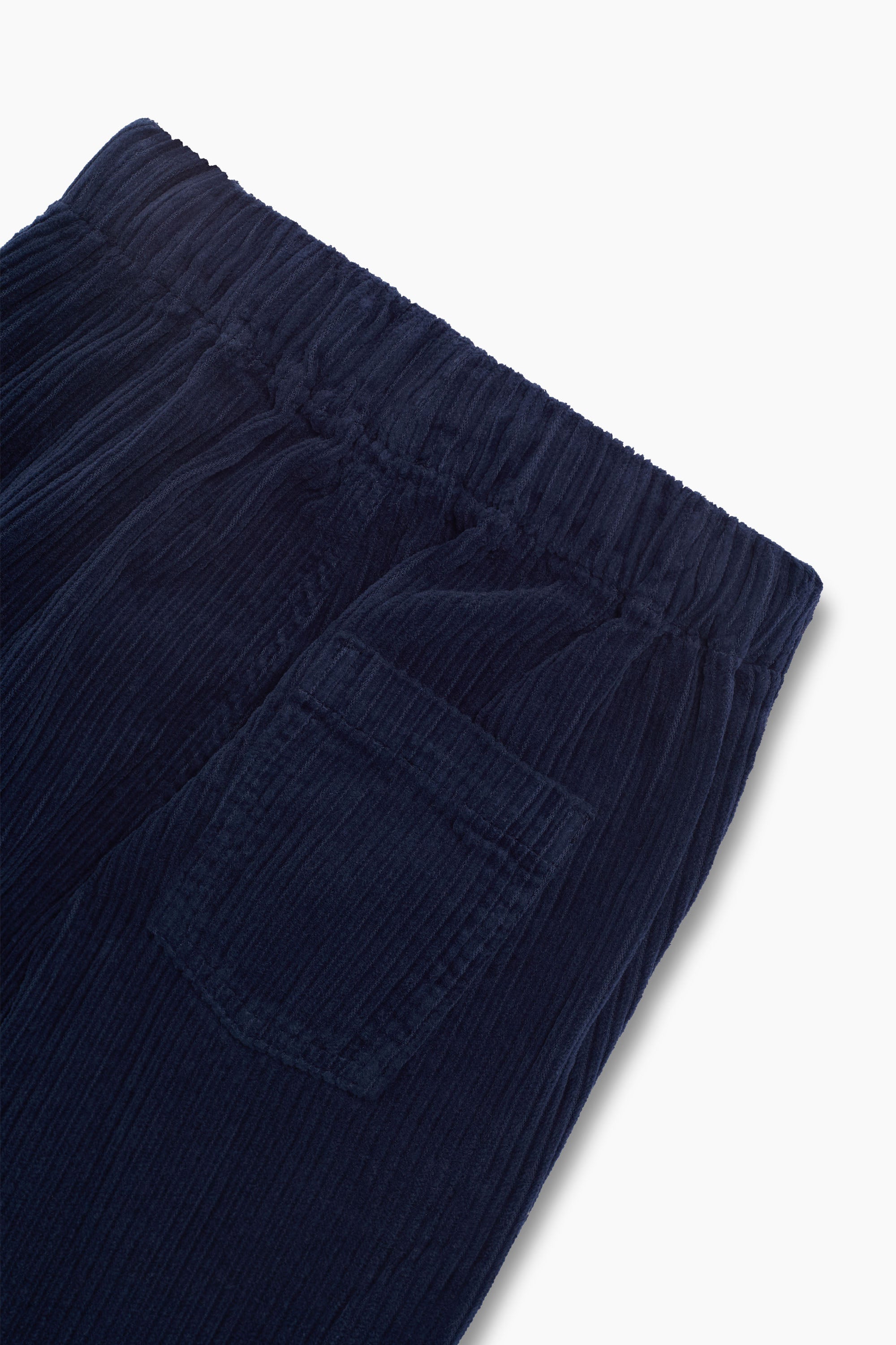 Elio Corduroy Trouser Black Iris