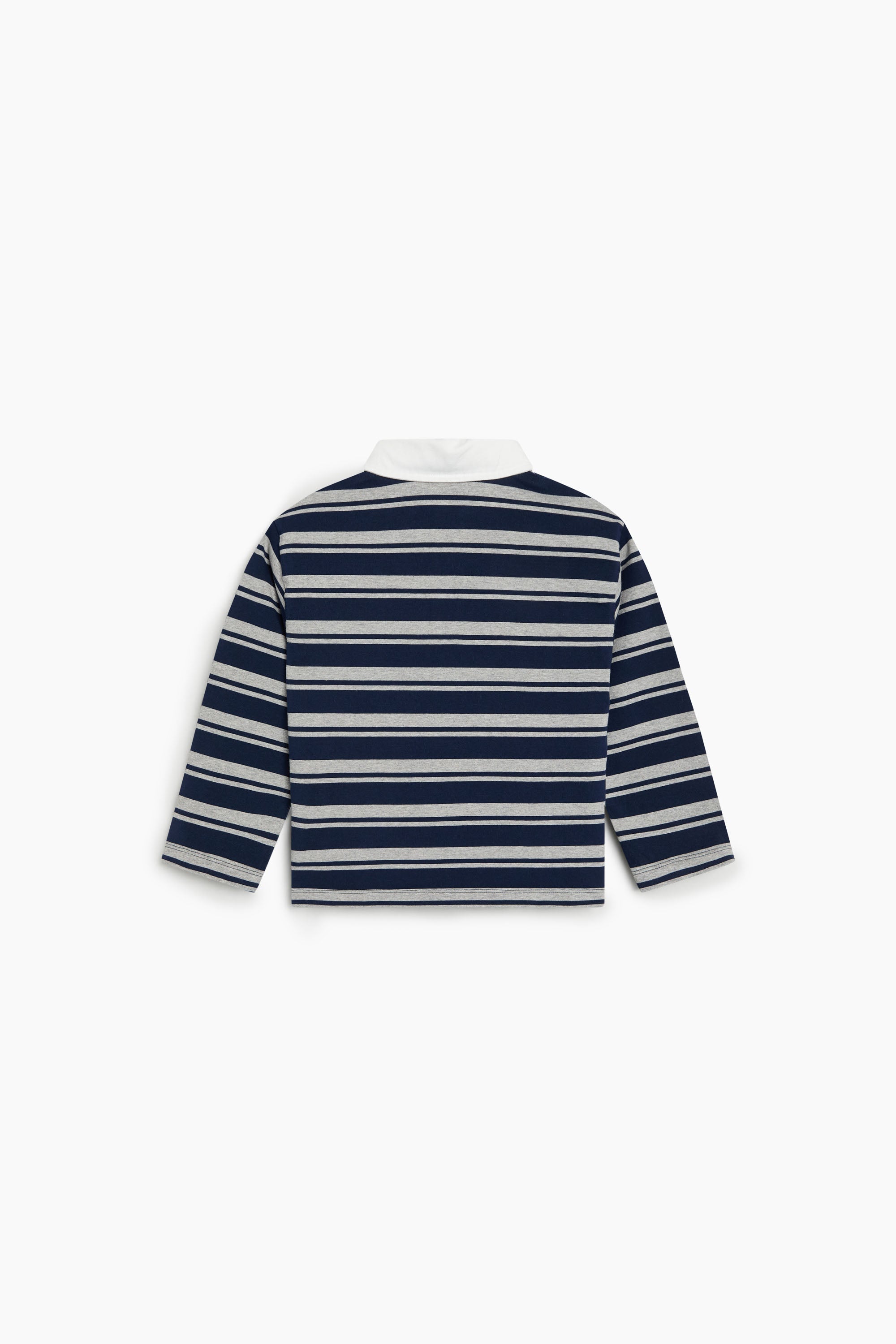 Glowee Polo Black Iris Stripe