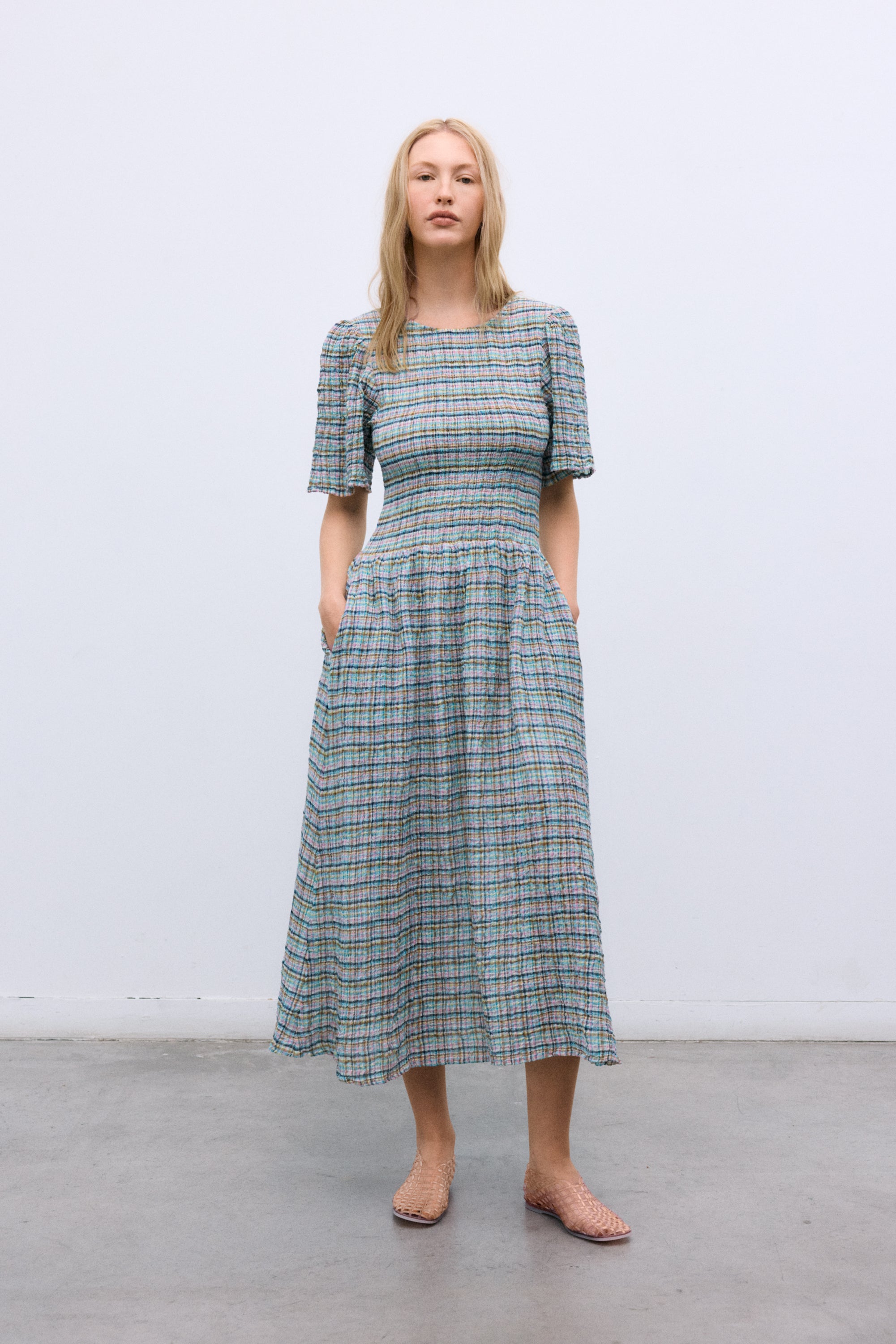 Robe Femme Zinnia Zinnia Check