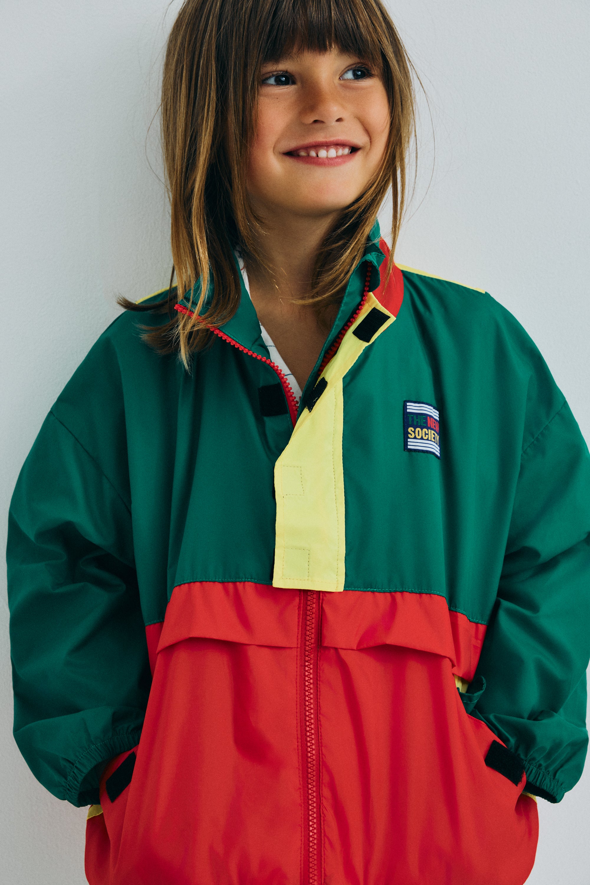 Pansy Jacket Color Block