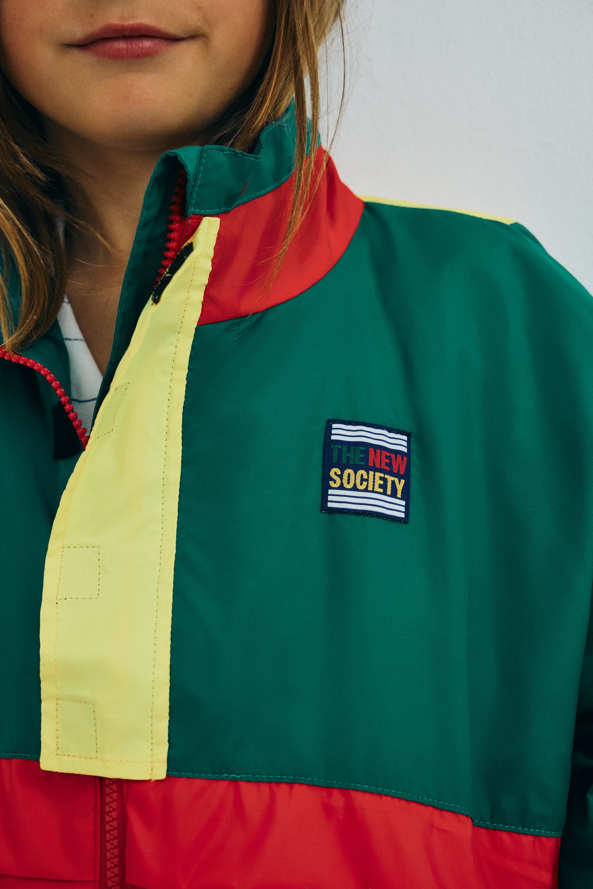 Pansy Jacket Color Block