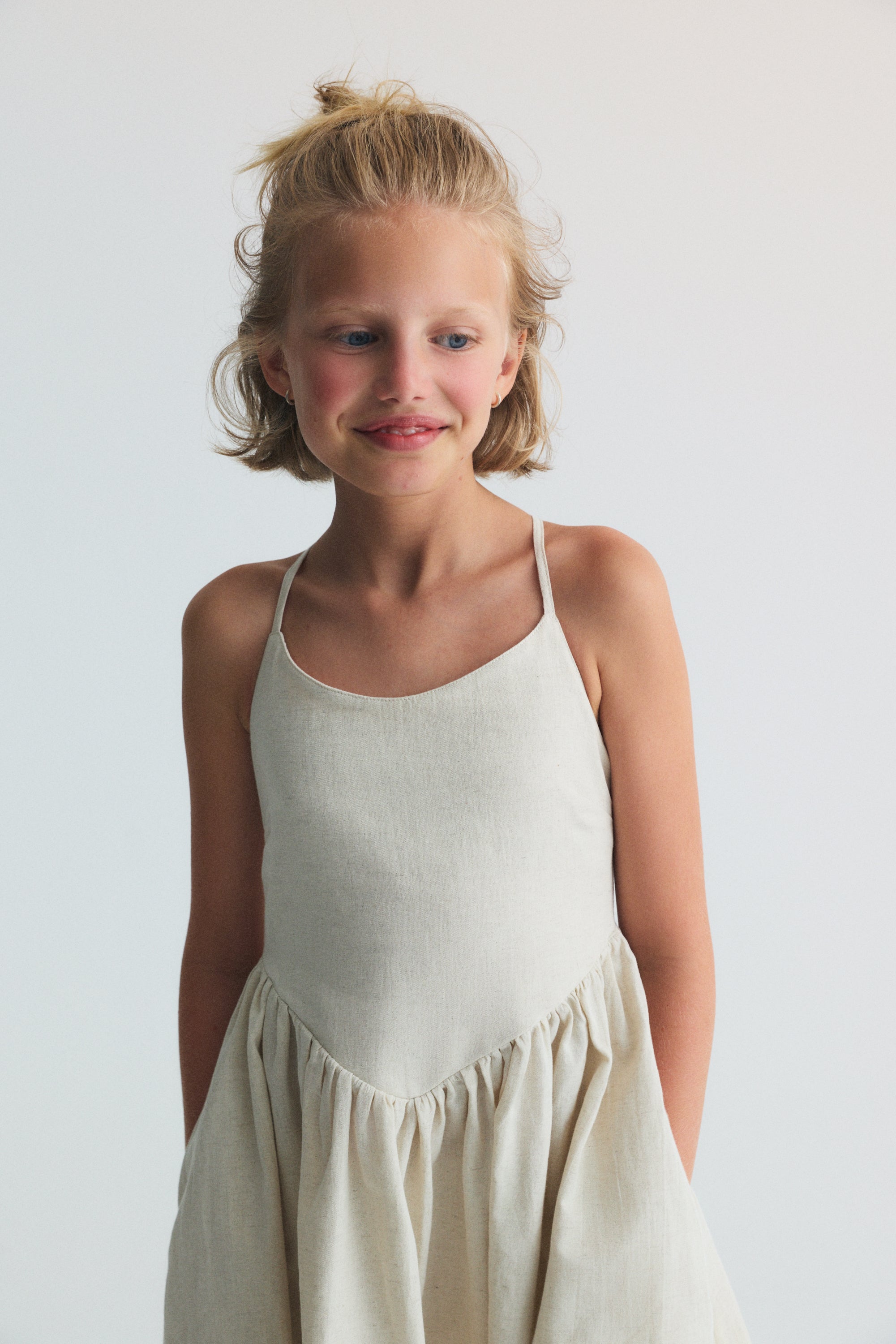 Lippia Teen Dress Sand Vigore