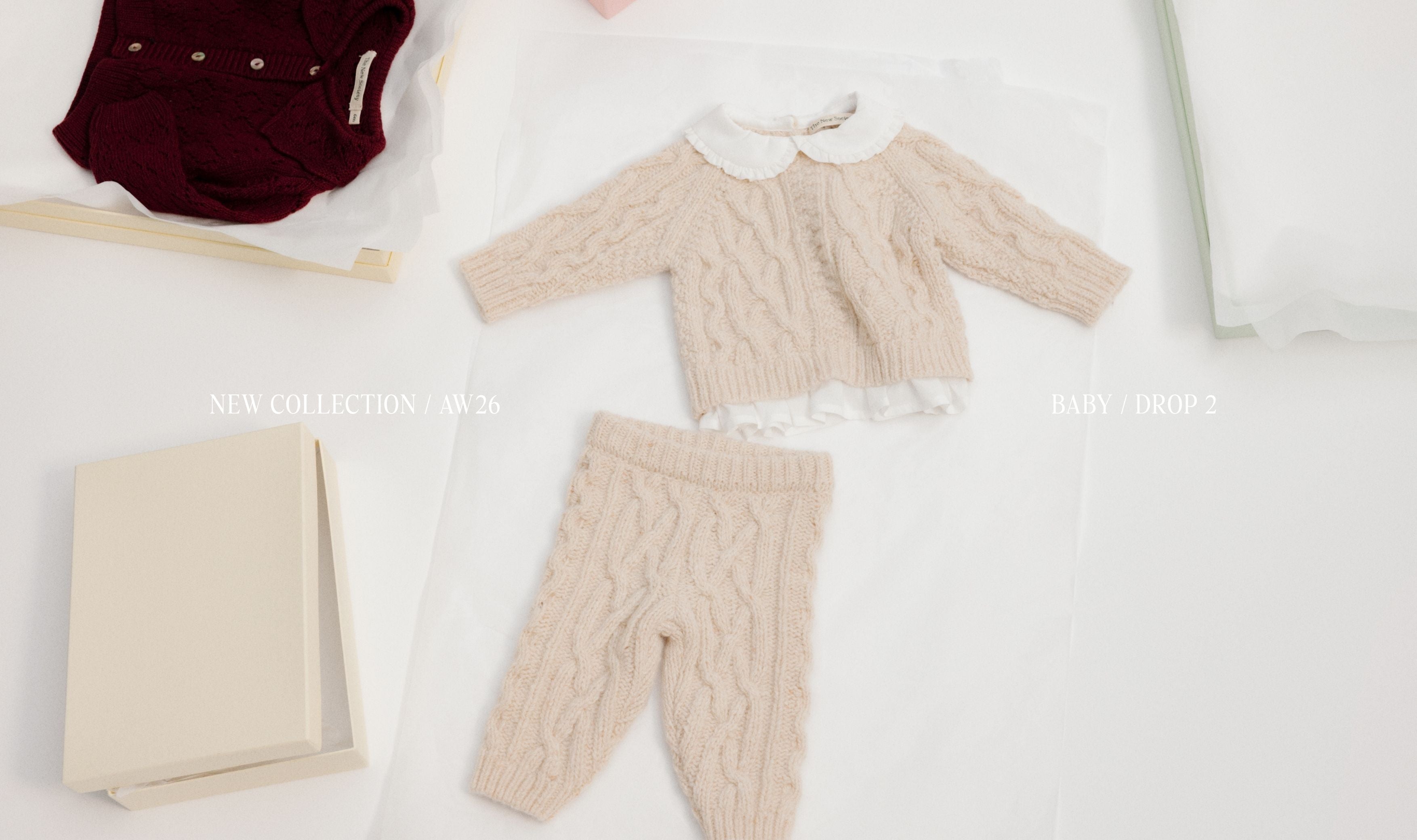 BABY AW26 COLLECTION NEW DROP 02 THE NEW SOCIETY