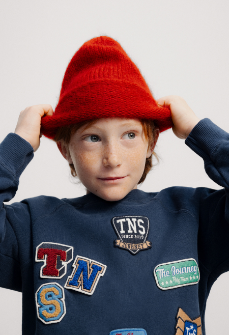 The Eden Sweatshirt brings a playful twist to a timeless everyday essential.