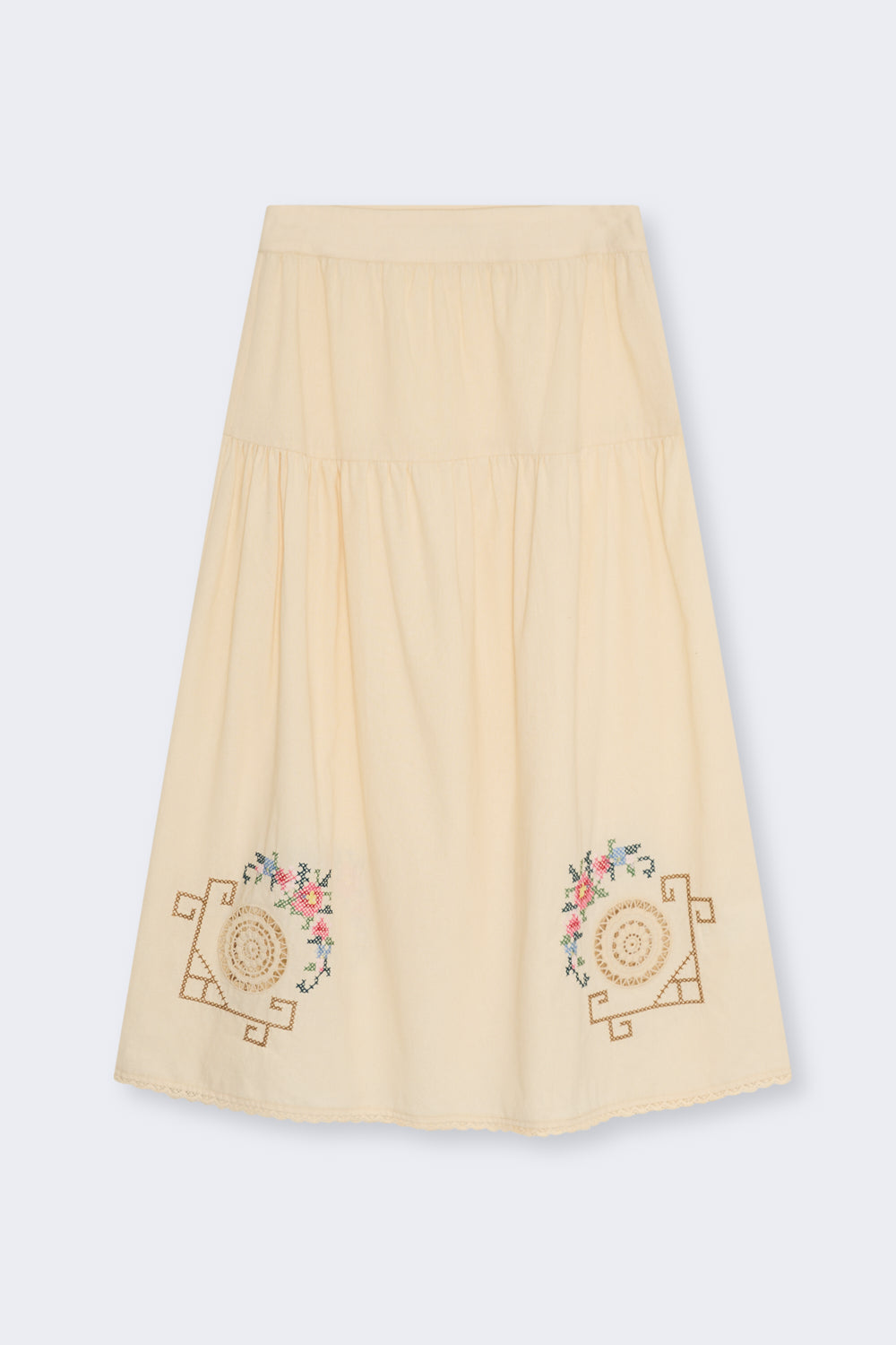 Narcise Woman Skirt Ecru