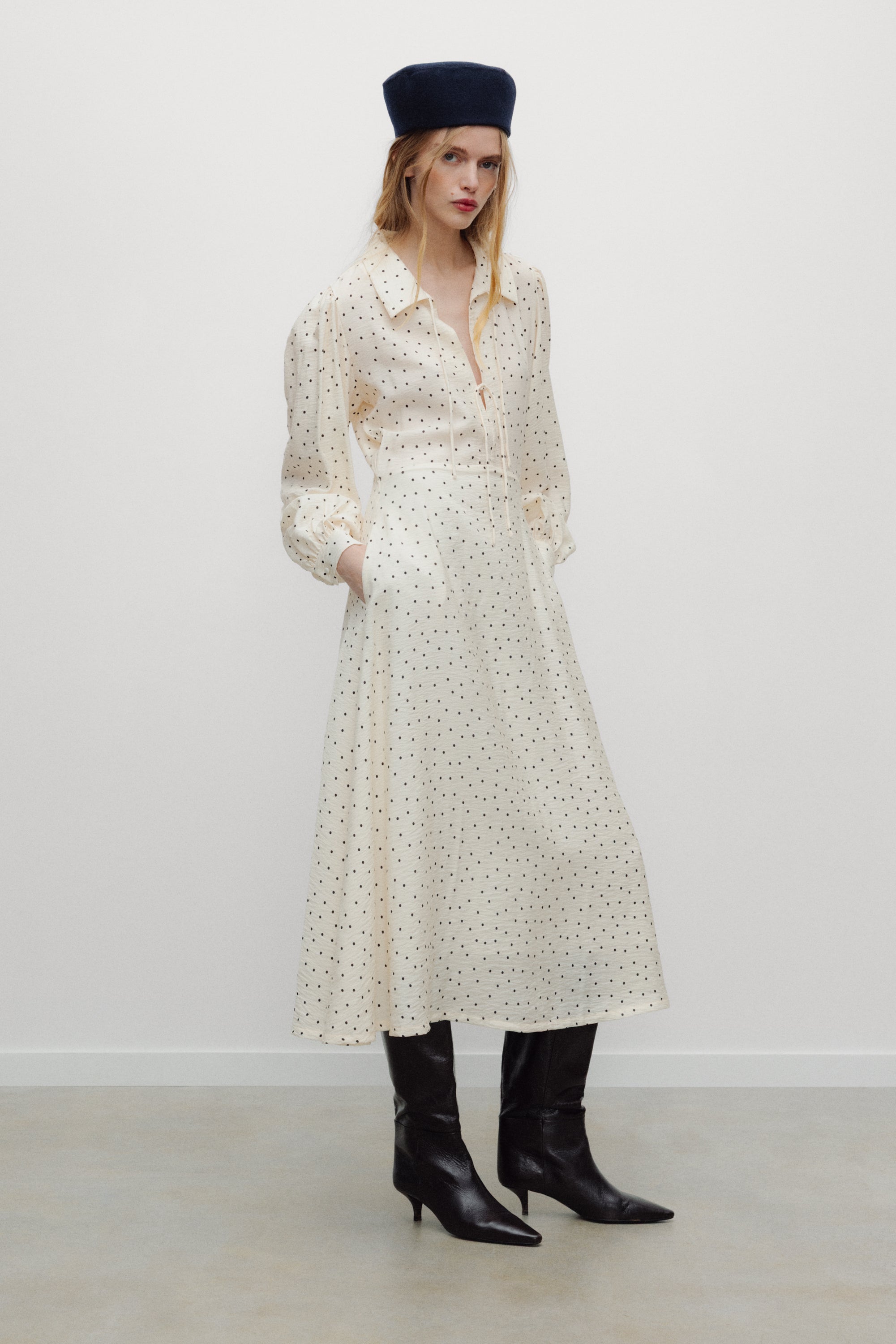 Polka Woman Dress