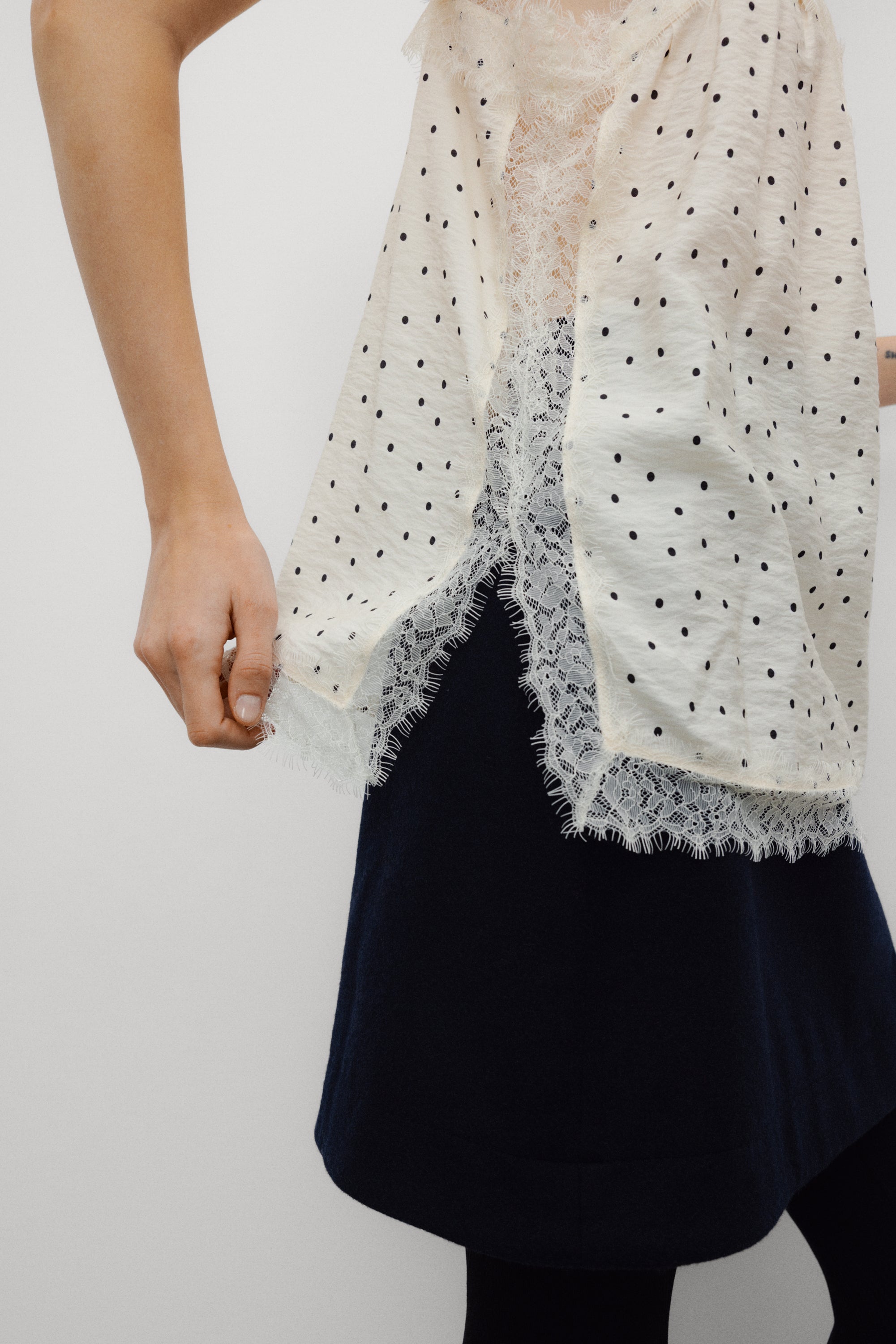 Polka Woman Top
