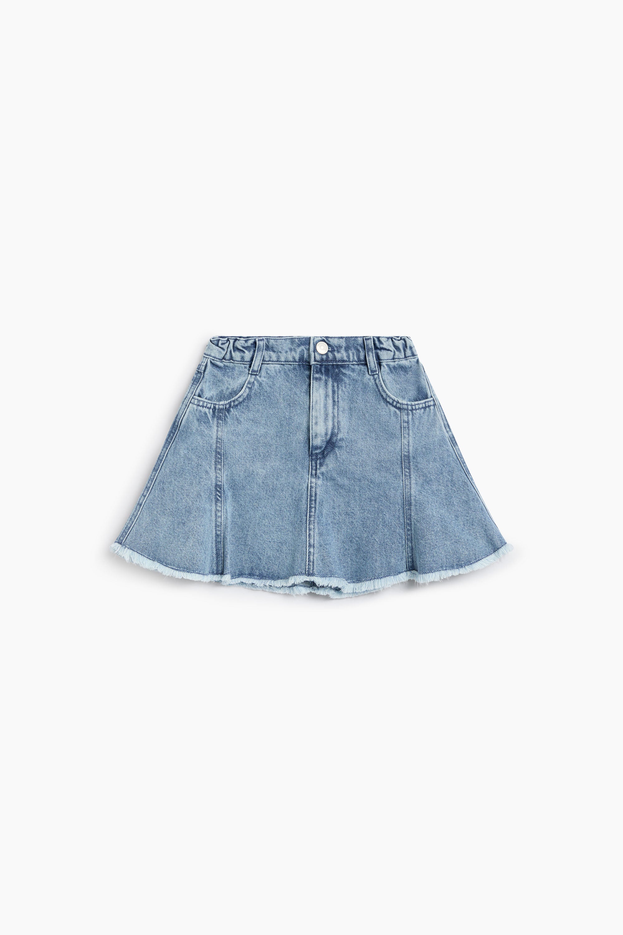 Ridge Denim Skirt