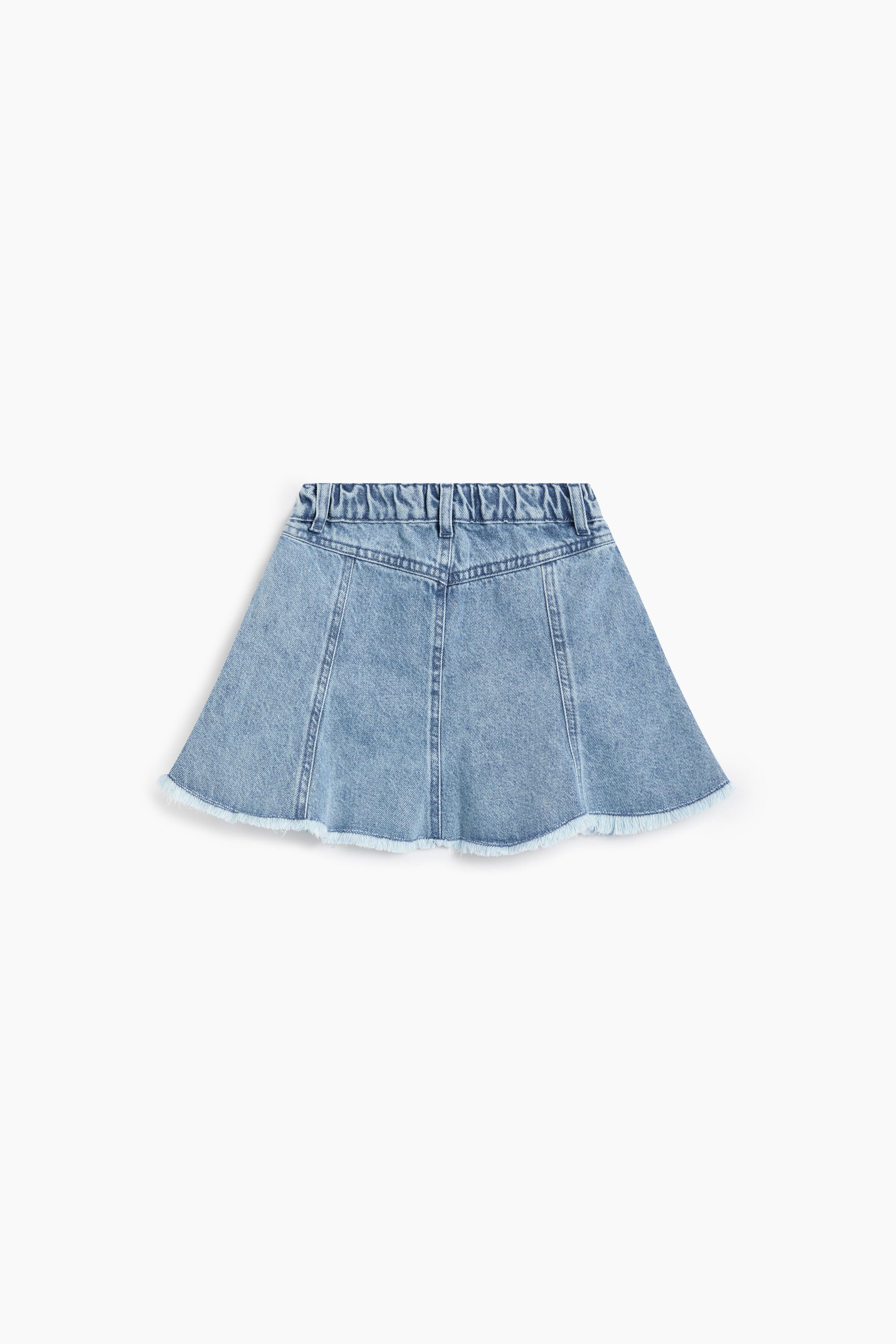 Ridge Denim Skirt
