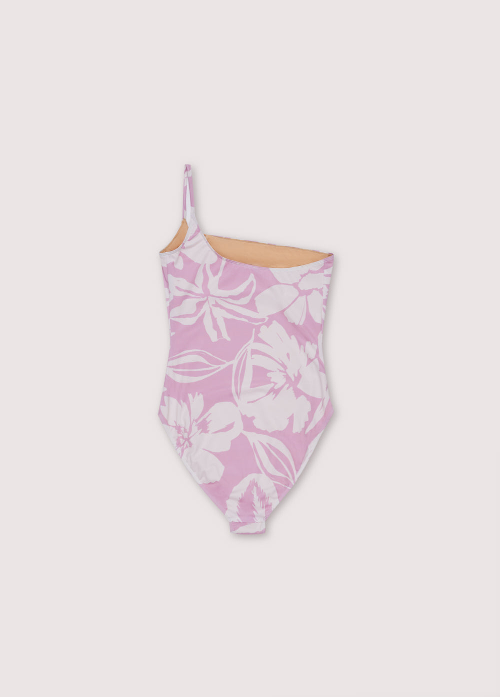 Swimsuit Woman Flower Desert Print Lilac