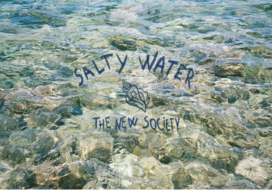The New Society logo sweatshirt- navy main image 1