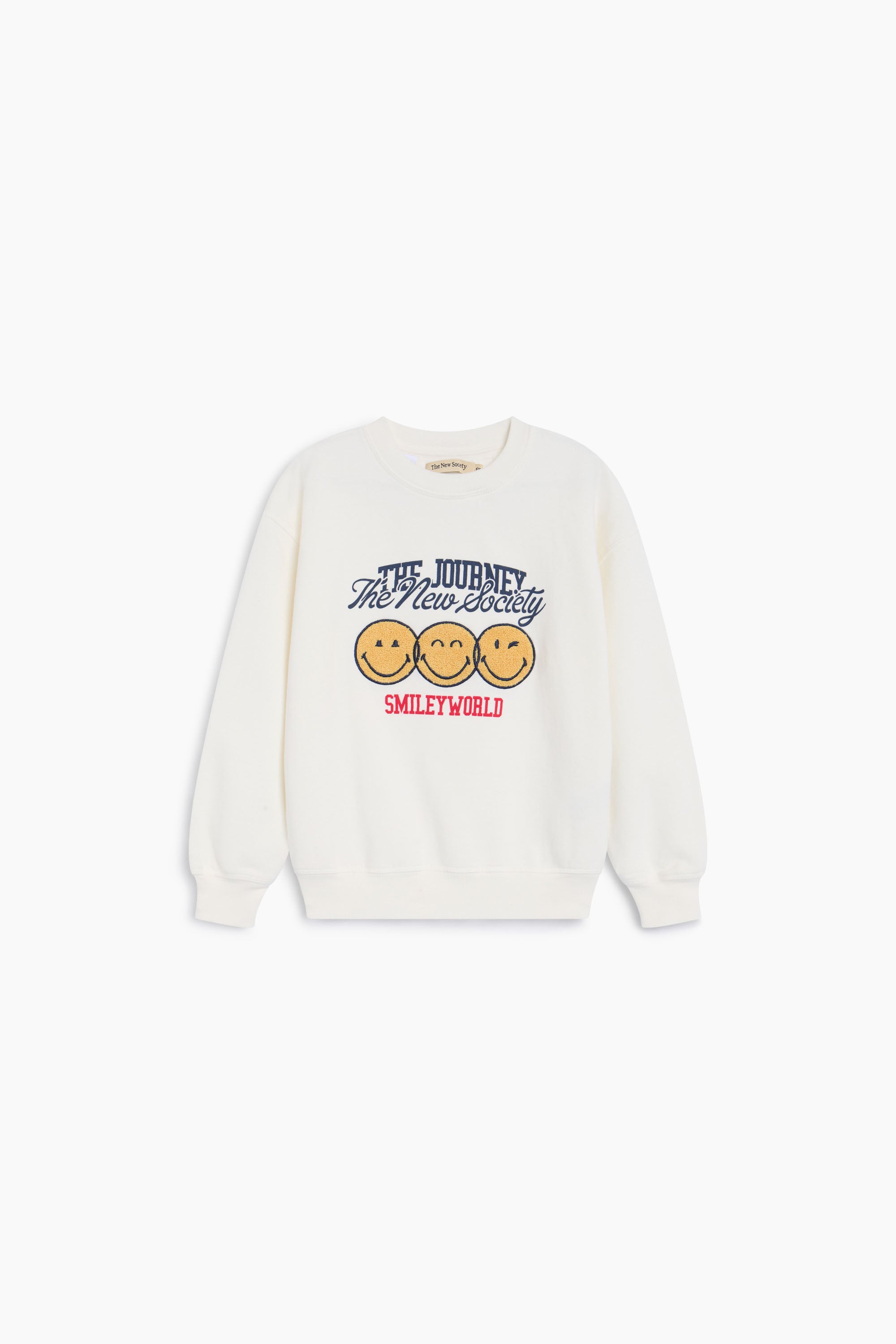 Sudadera Smiley Whisper Blanco