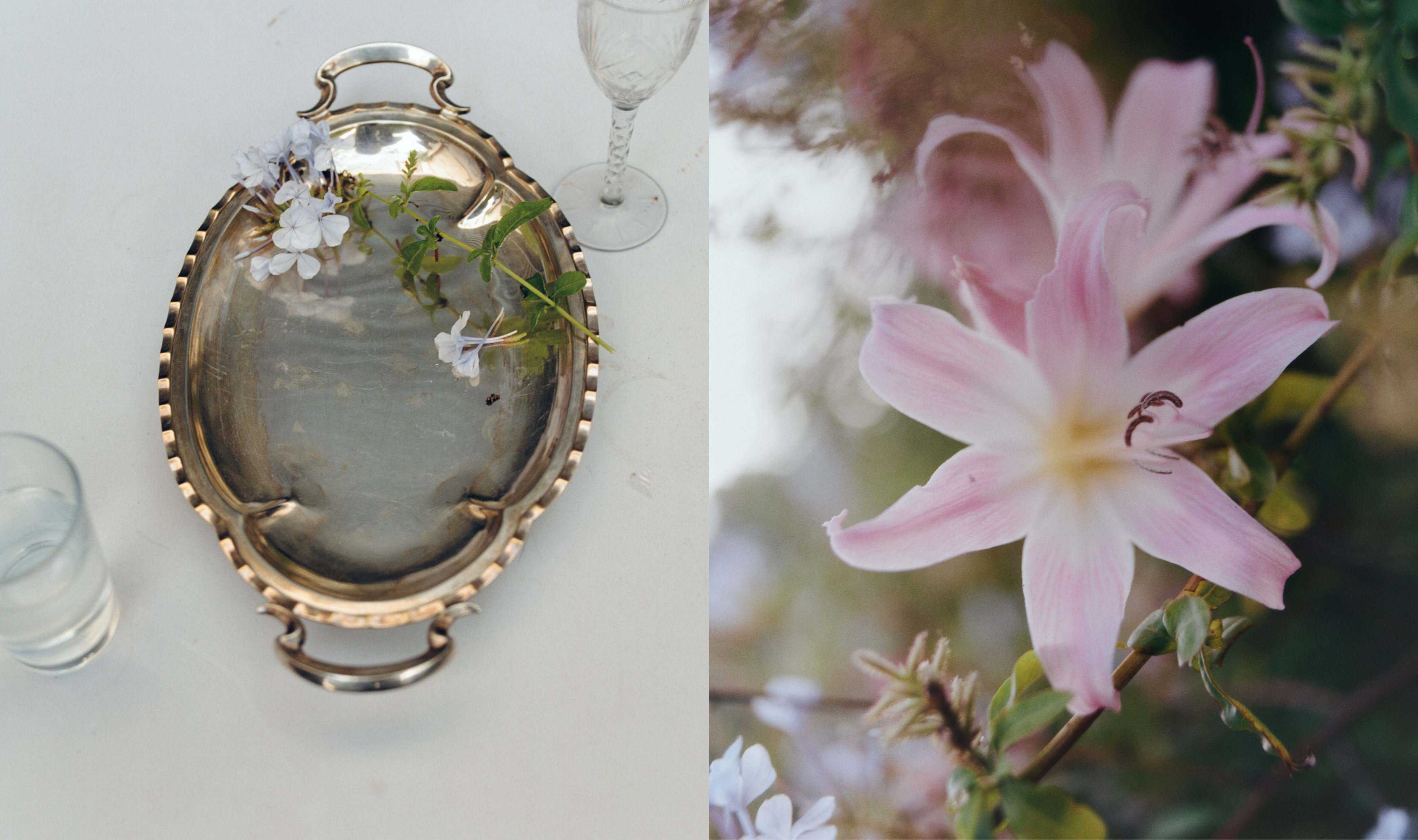 Still image of women’s collection featuring organic cotton garments with clean lines and minimalist aesthetic