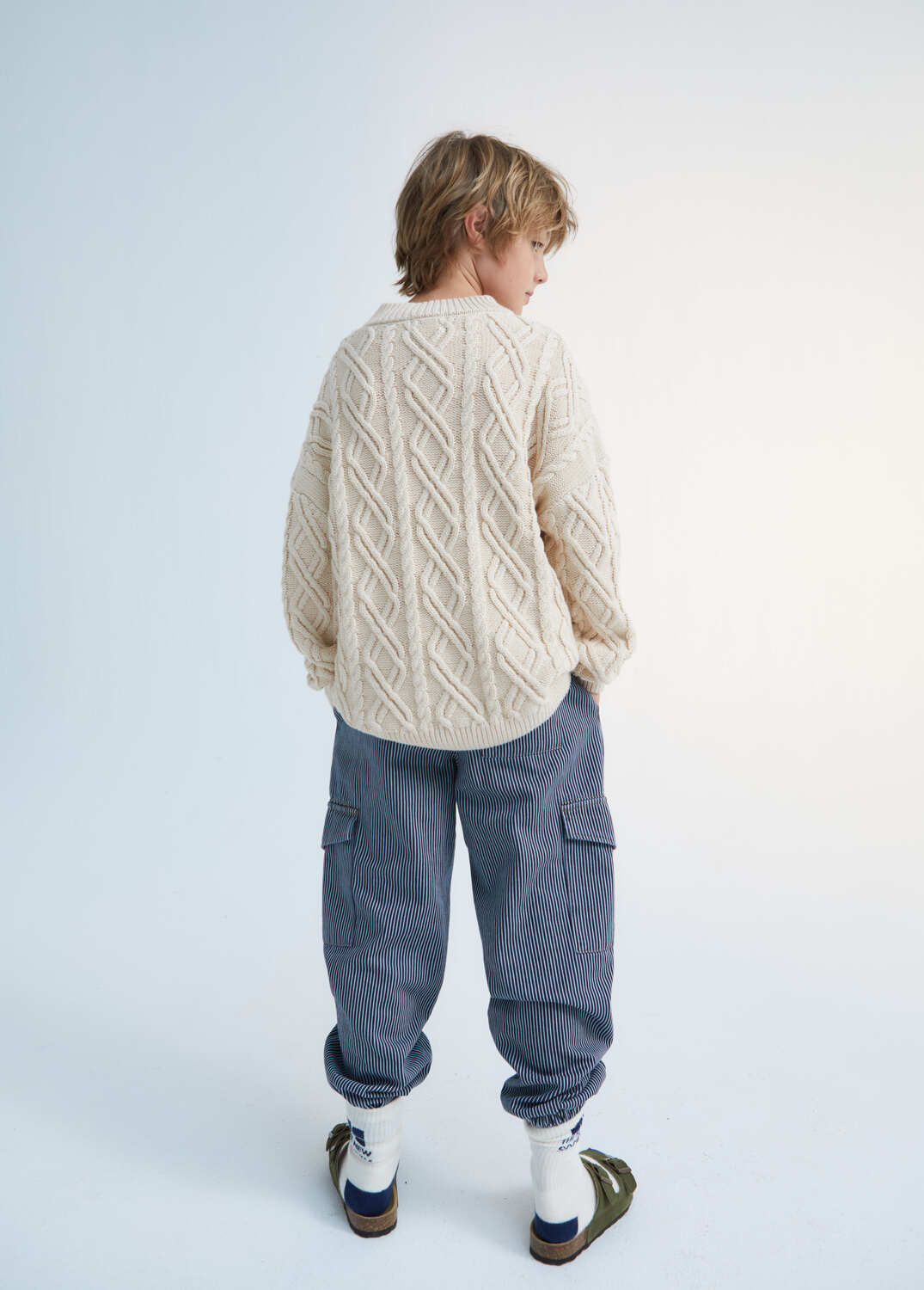 Russel Cable Knit Jumper