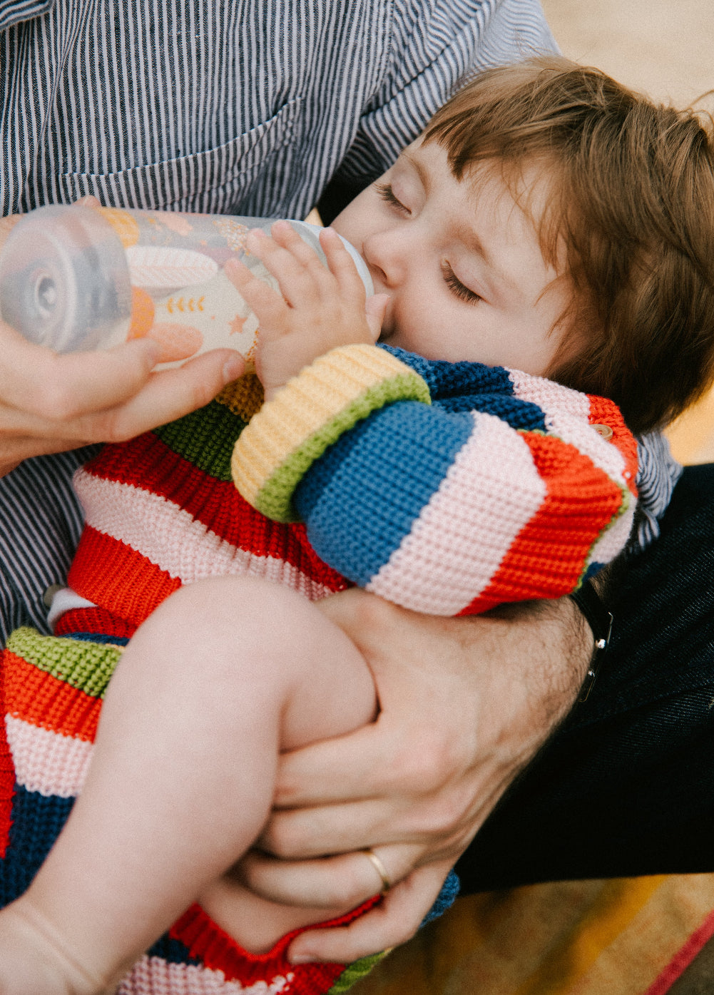Jersey para bebé confeccionado con 100 % algodón orgánico en nuestro clásico tejido ligero, perfecto para el verano.
