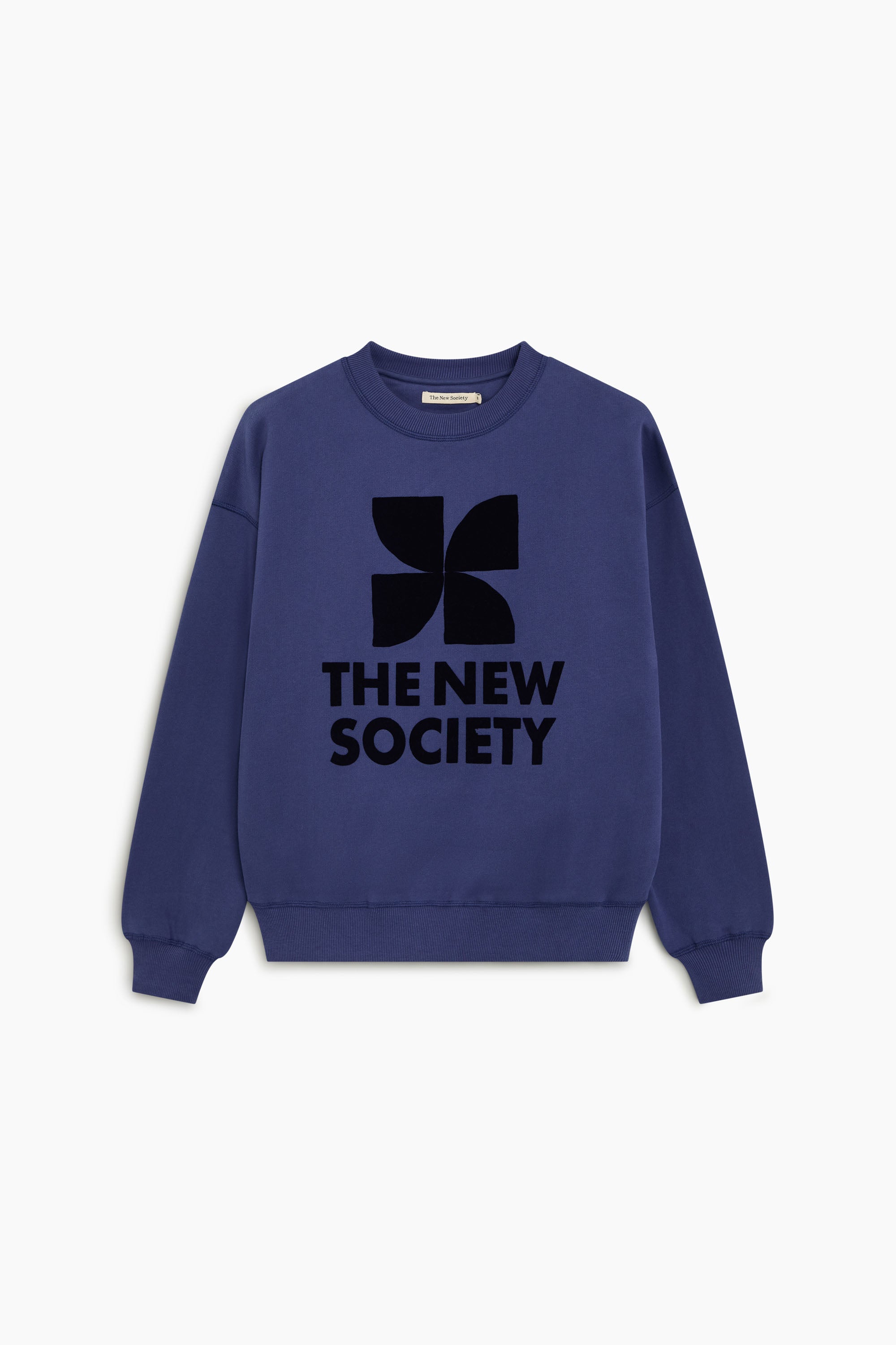 TNS Logo Woman Sweatshirt Blue Depghts