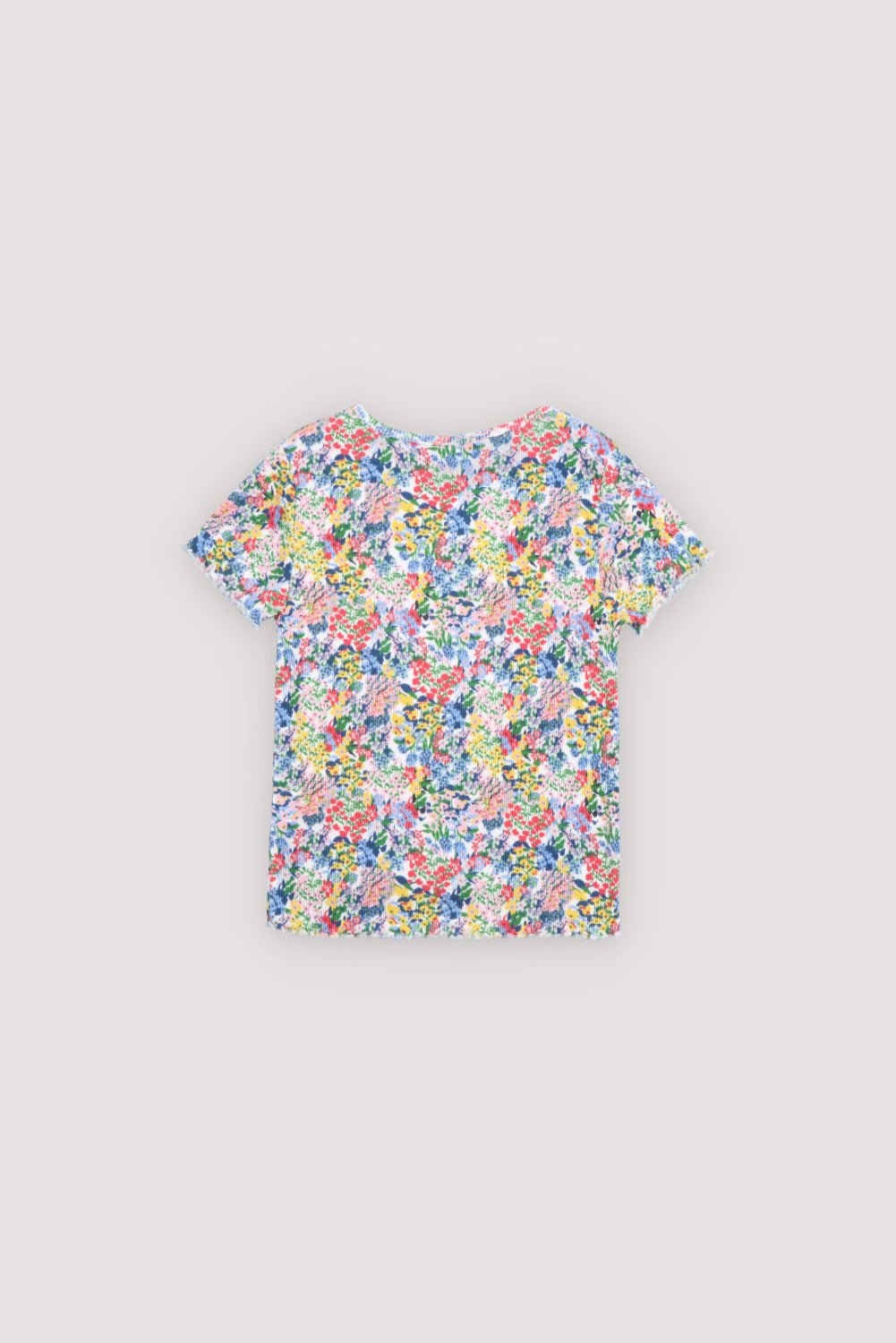 TNS Rib Tee Verbena Print