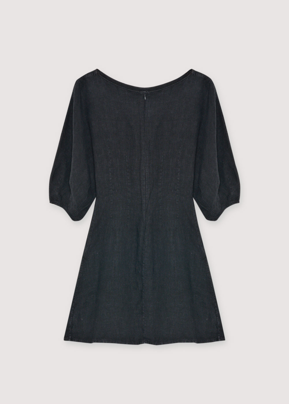 Galium Woman Short Dress Midnight Black