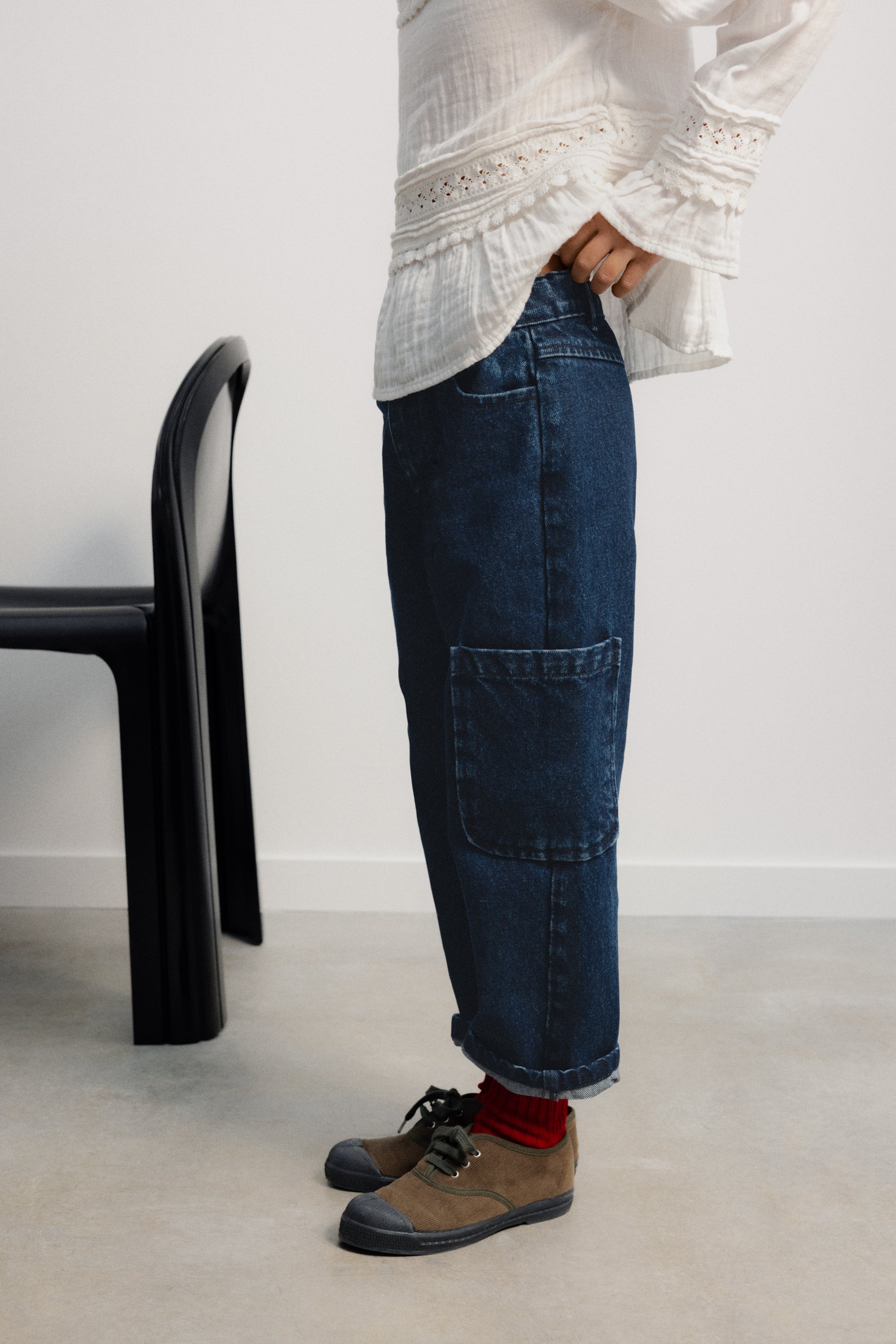Pantalon à poches en jean TNS