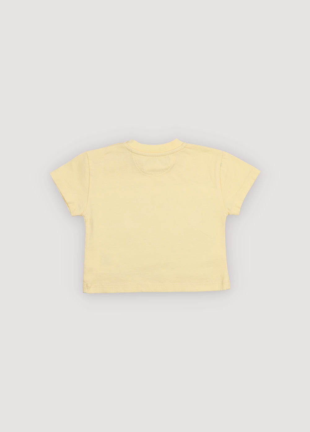 Tns Logo Baby T-Shirt Soft Lemon