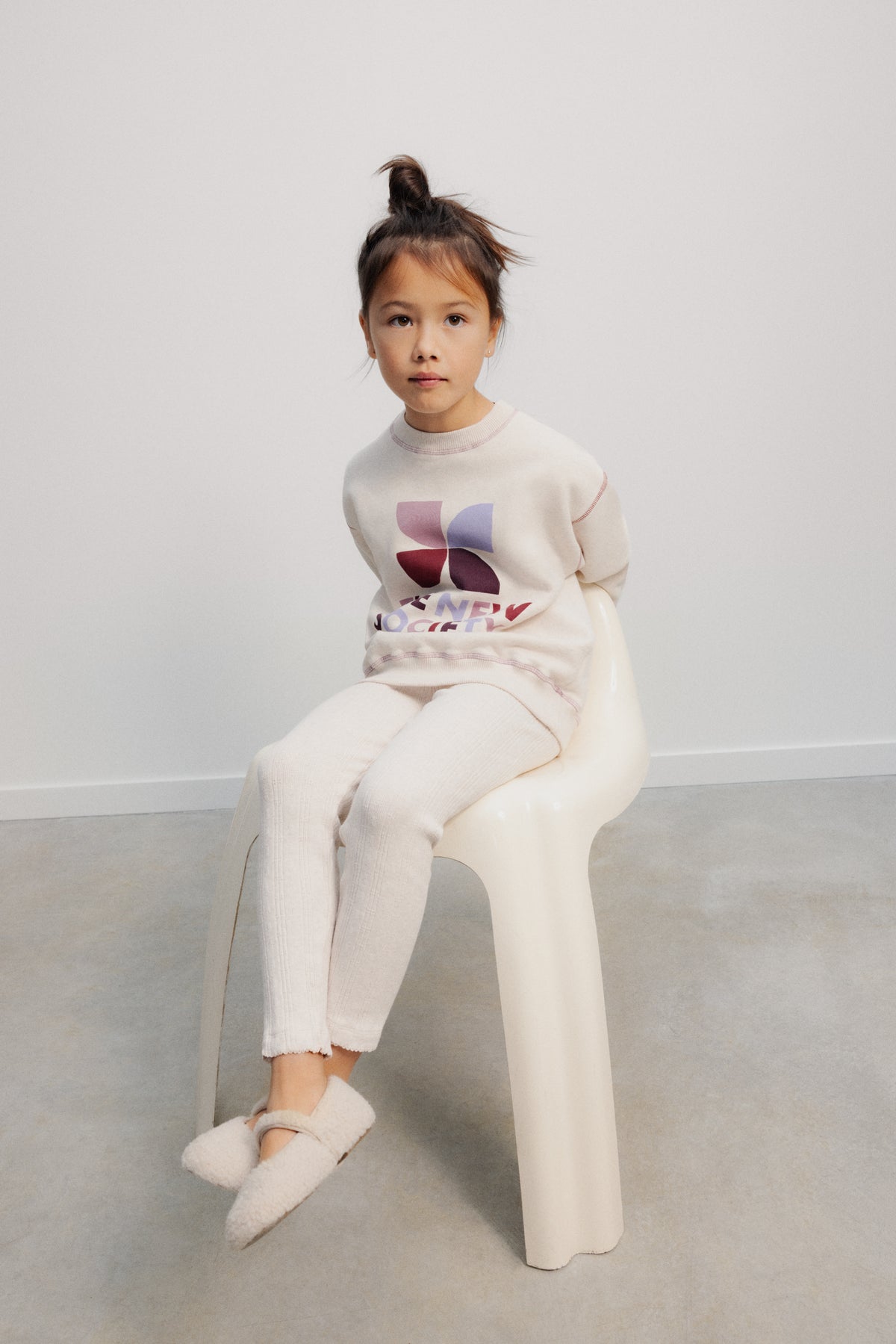 TNS Legging Whisper White Melange