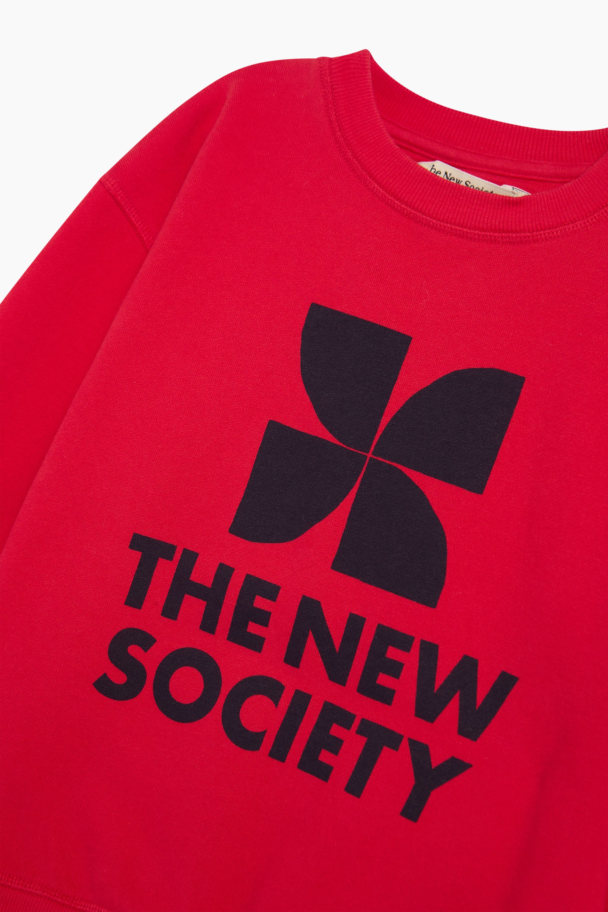 TNS Logo Sweatshirt Chinese Red