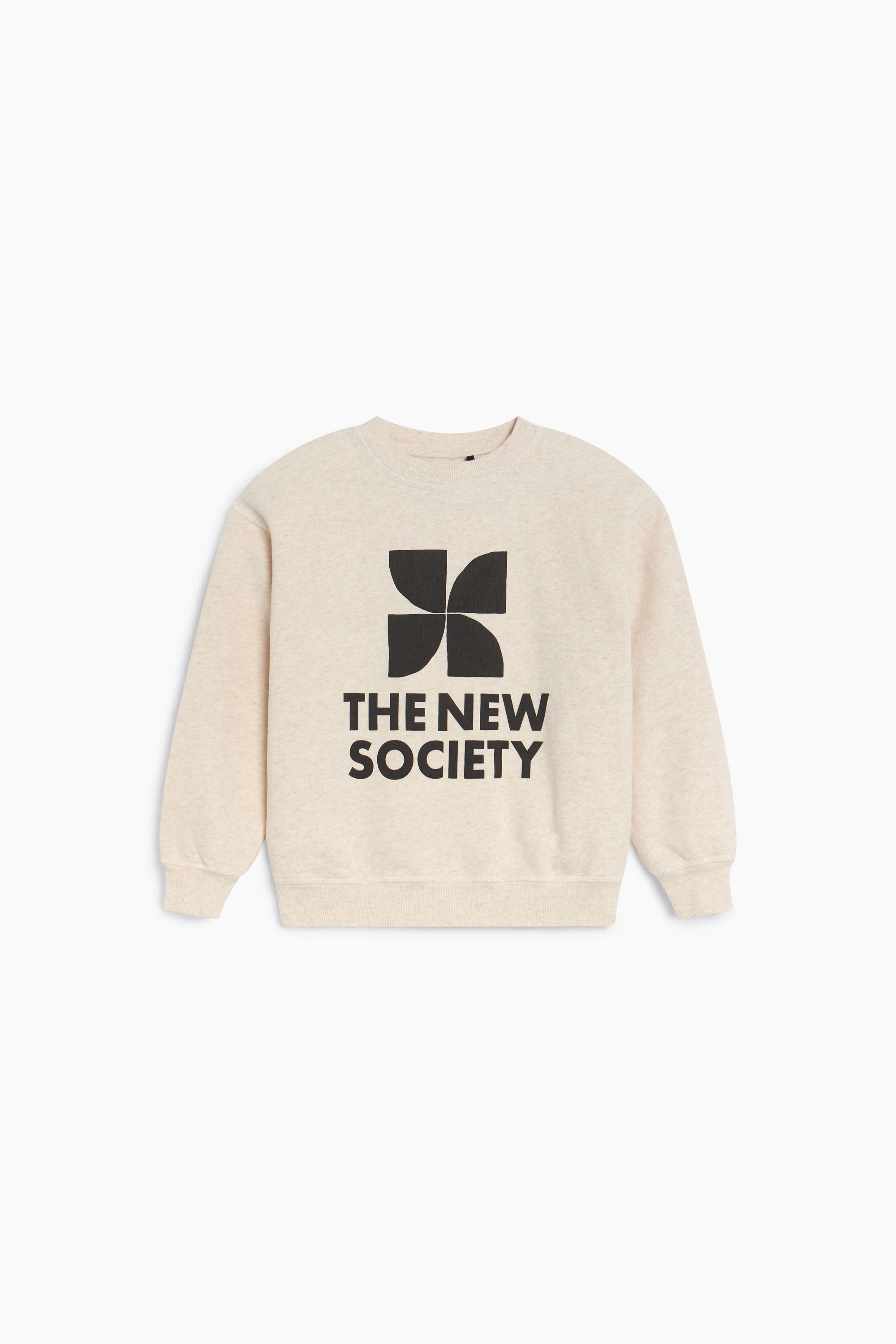 TNS Logo Sweatshirt Whisper White Melange