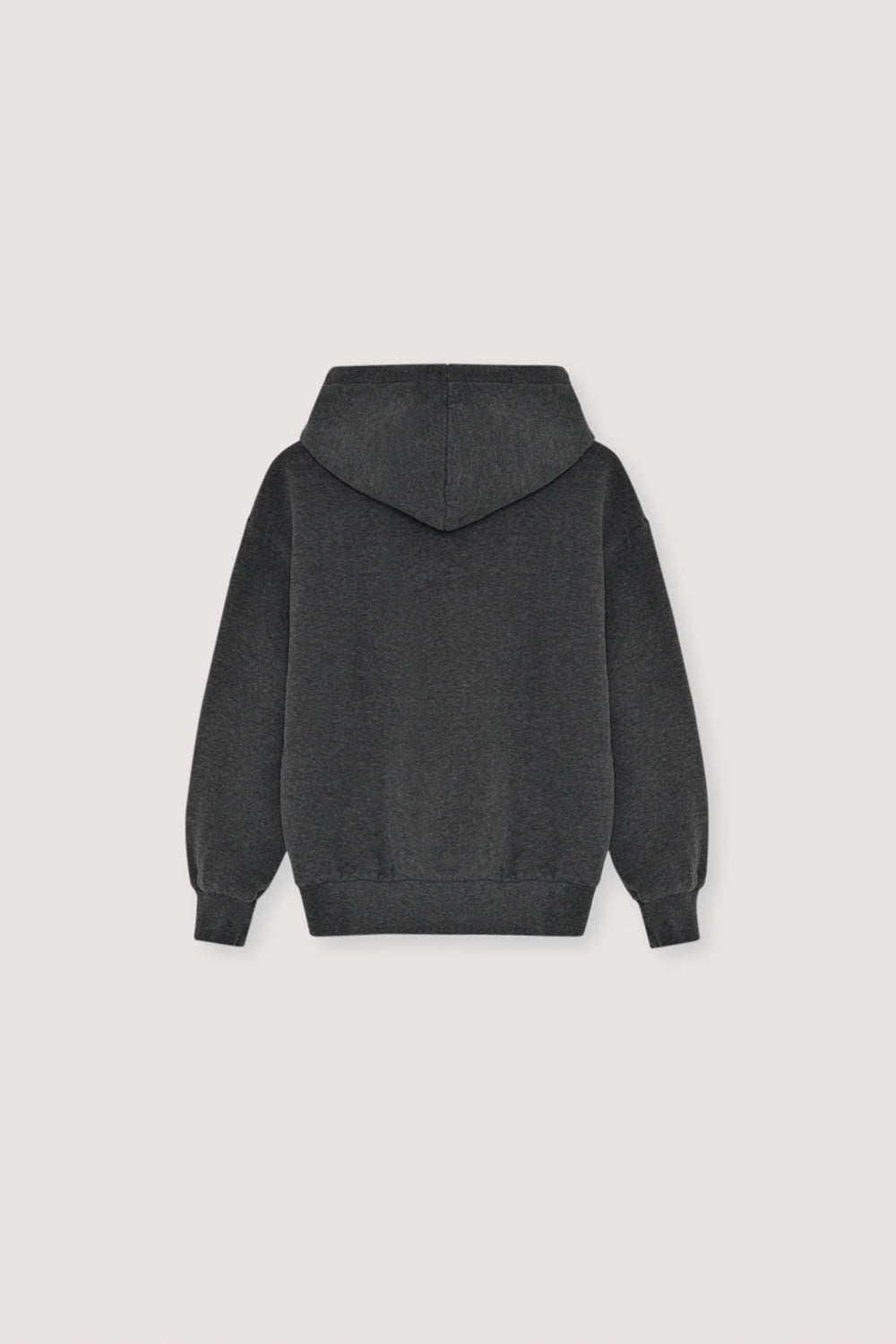 Wrap yourself in comfort and style with this Galactic Grey hoodie, featuring a bold contrasting brand logo on the front.