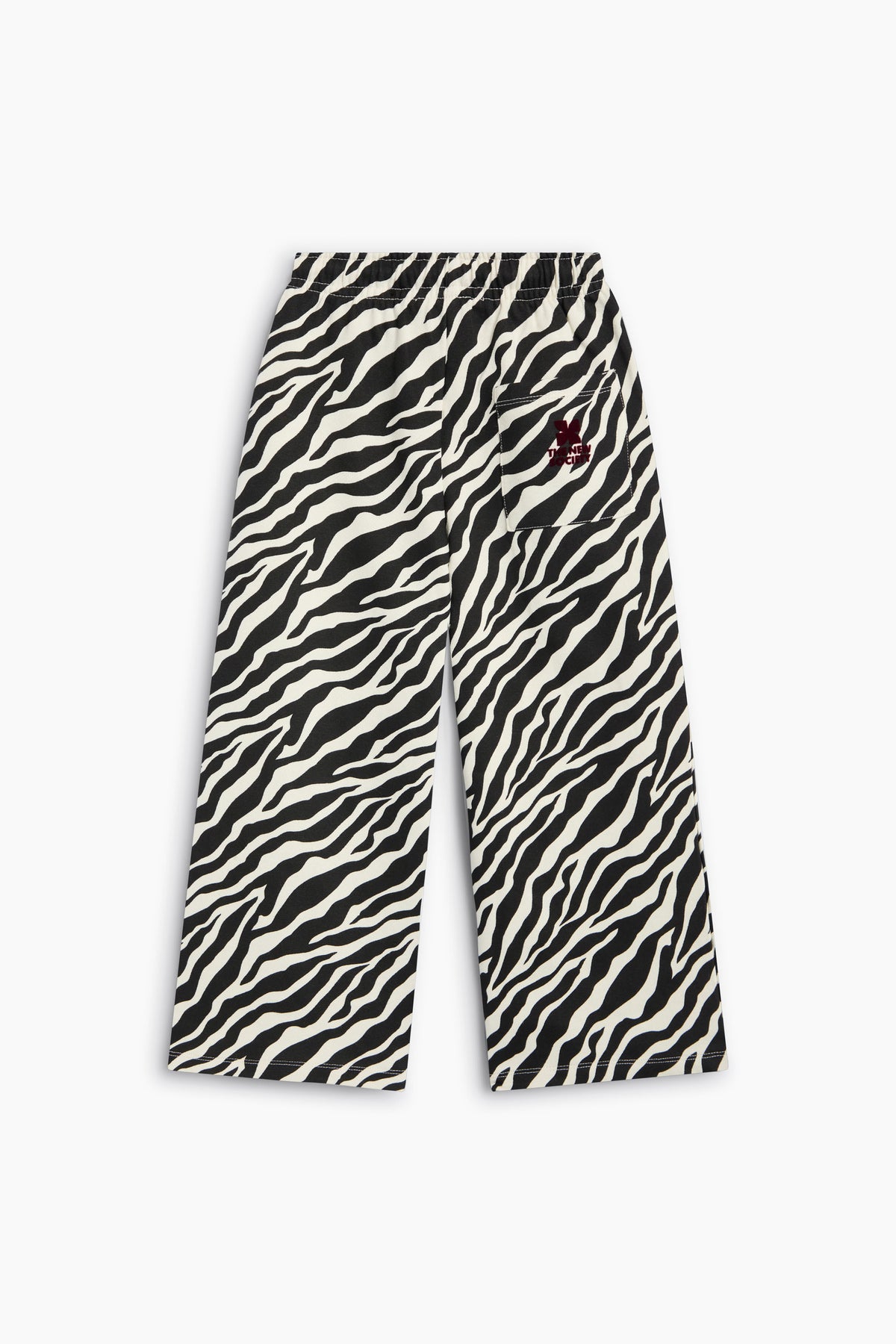 TNS Logo Jogging Zebra Print