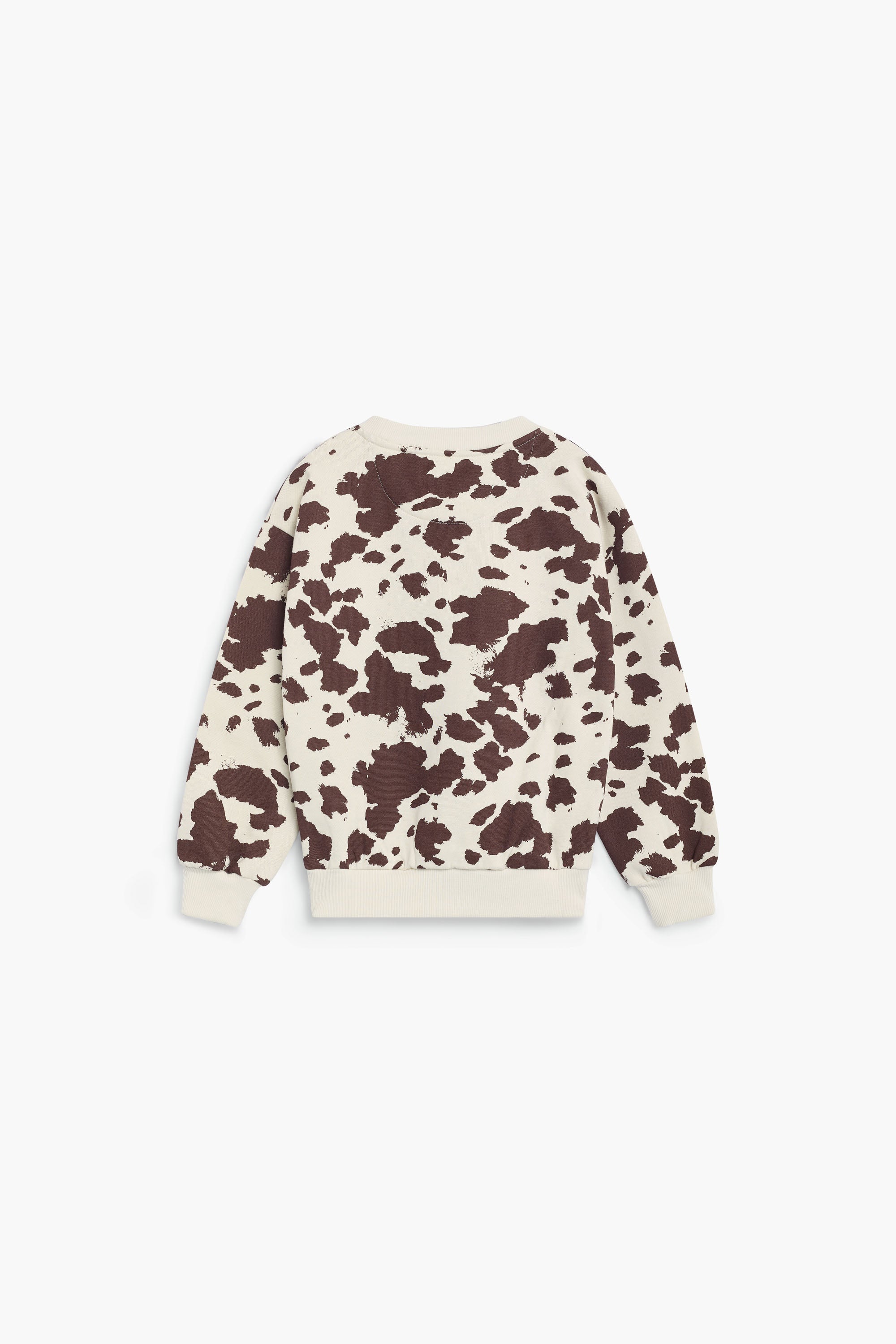 TNS Logo Sweatshirt Cow Print