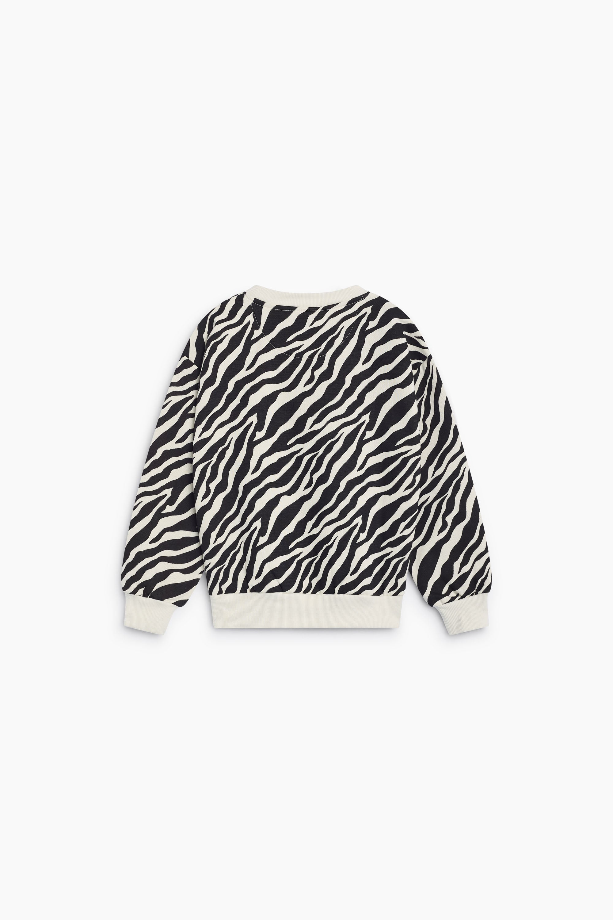 Sudadera con logo TNS y estampado de cebra