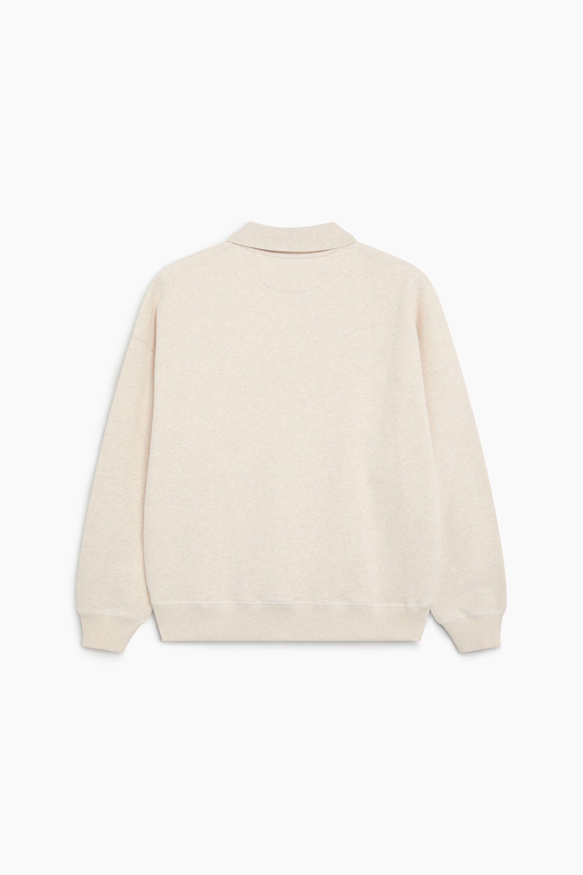 TNS Logo Woman Polo Whisper White Melange