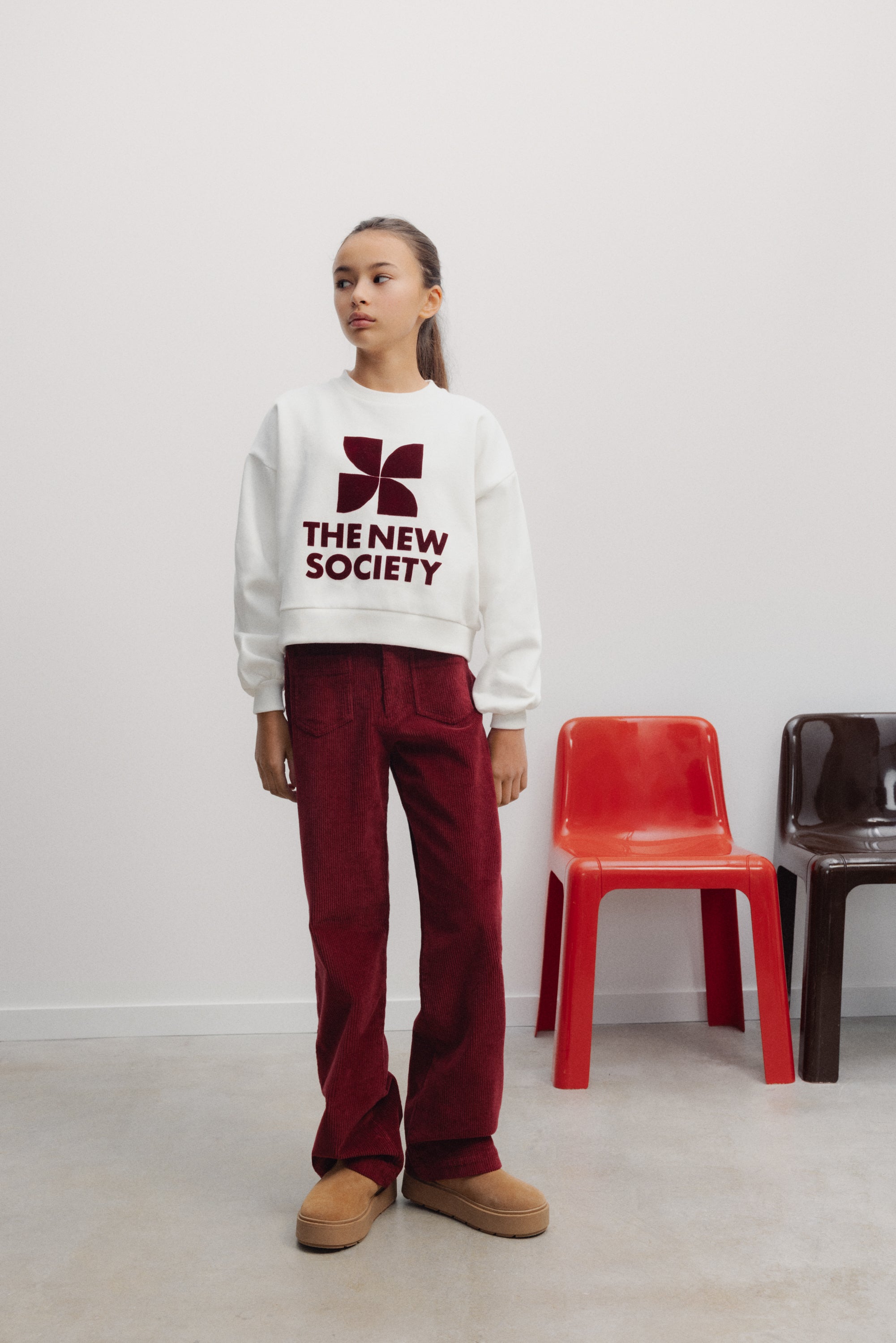 TNS Logo Teen Sweatshirt Moonless Night