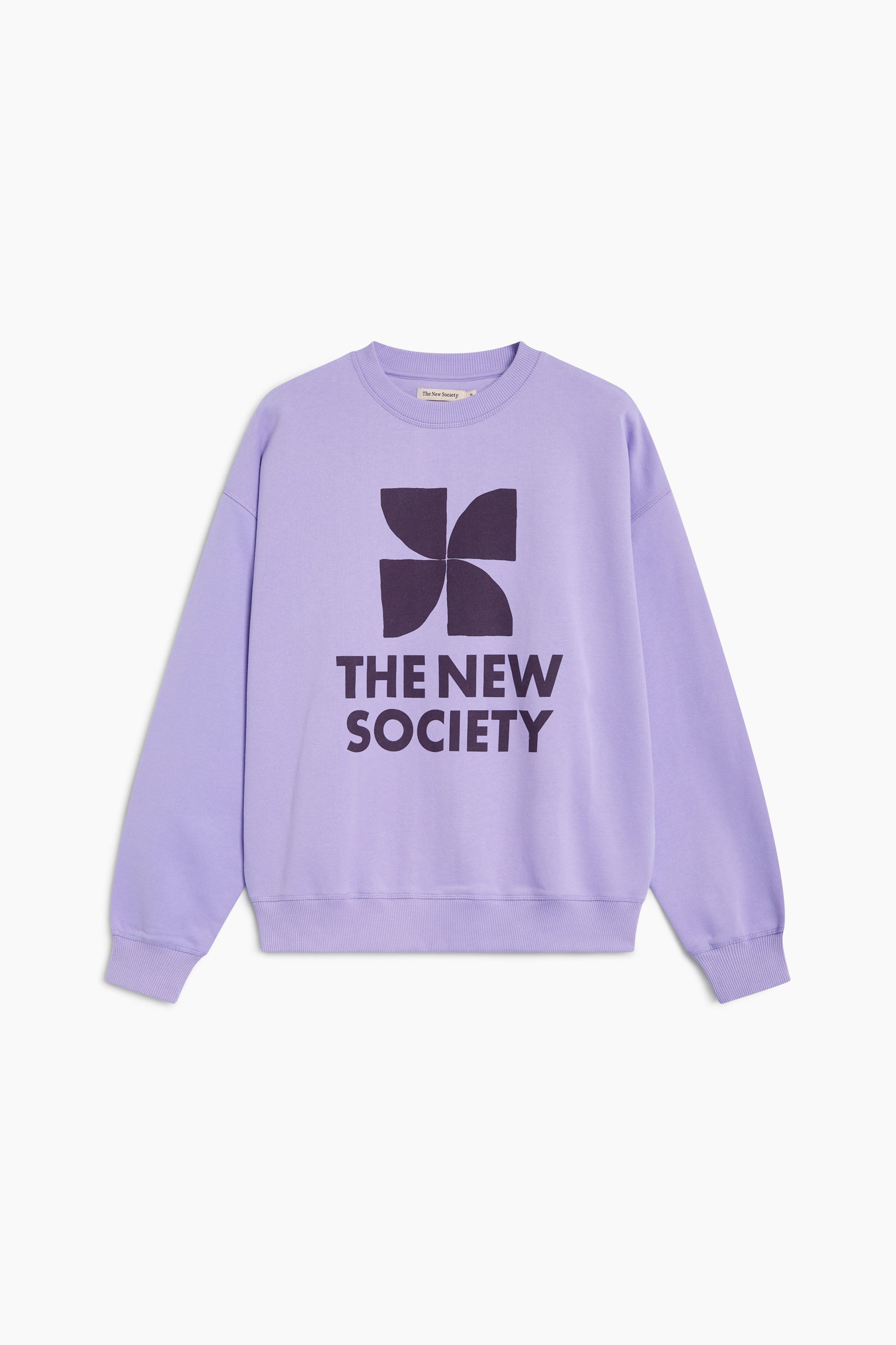 TNS Logo Woman Sweatshirt Violet Tulip