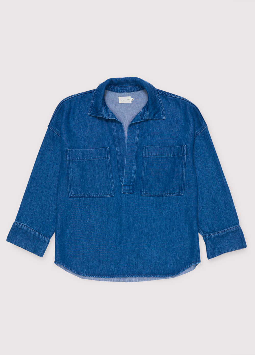 Woodland Woman Denim Blouse_Sampling