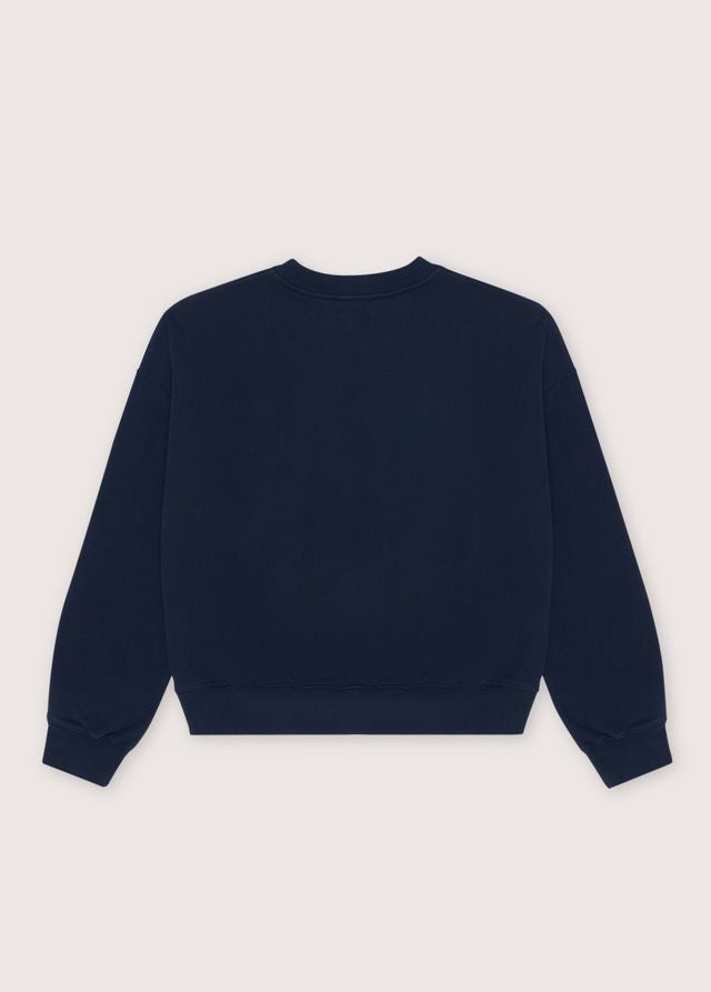 Space Woman Sweater Midnight Navy