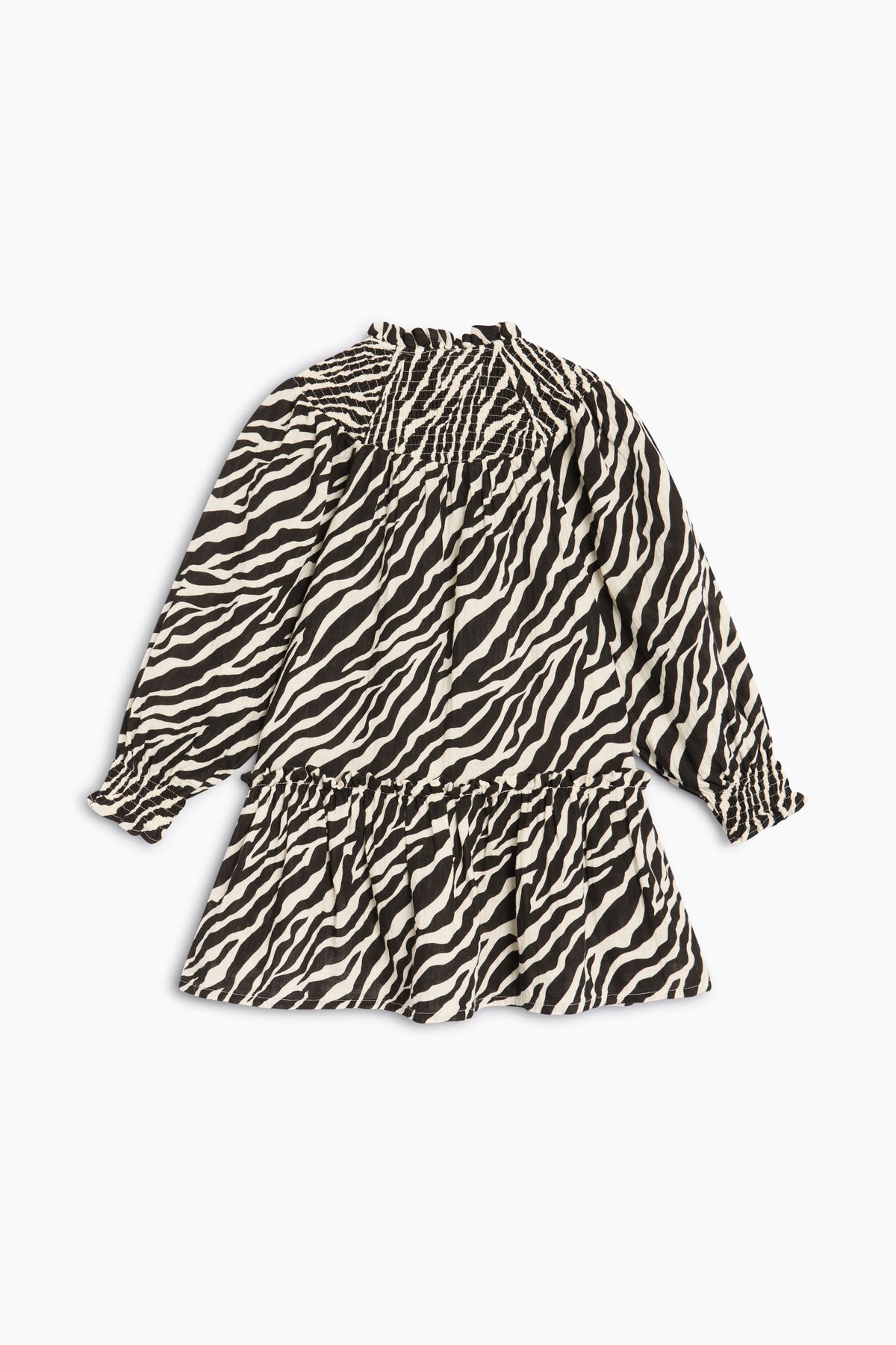 Zephyr Dress Zebra Print