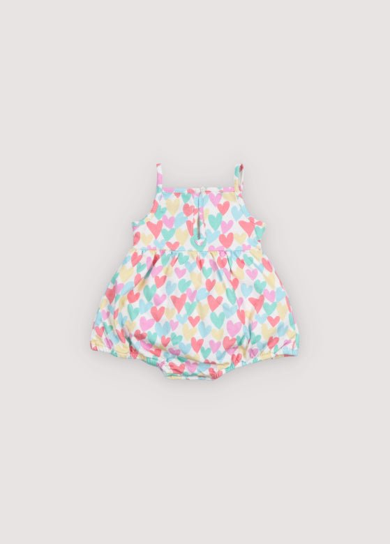 Annis Baby Romper Hearts Print_SamplingRompers