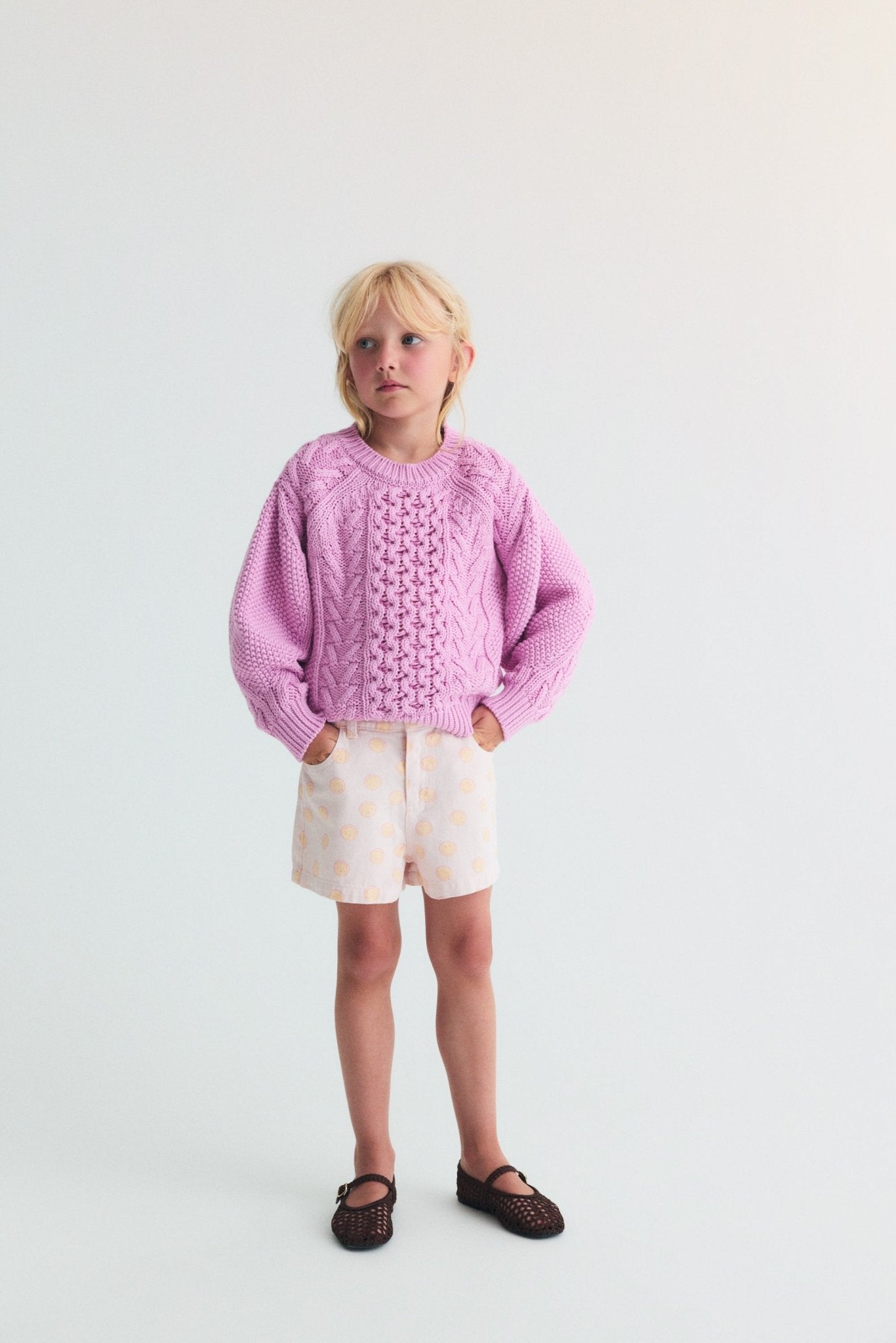 Bugambilia Pullover Rosa Lavendel