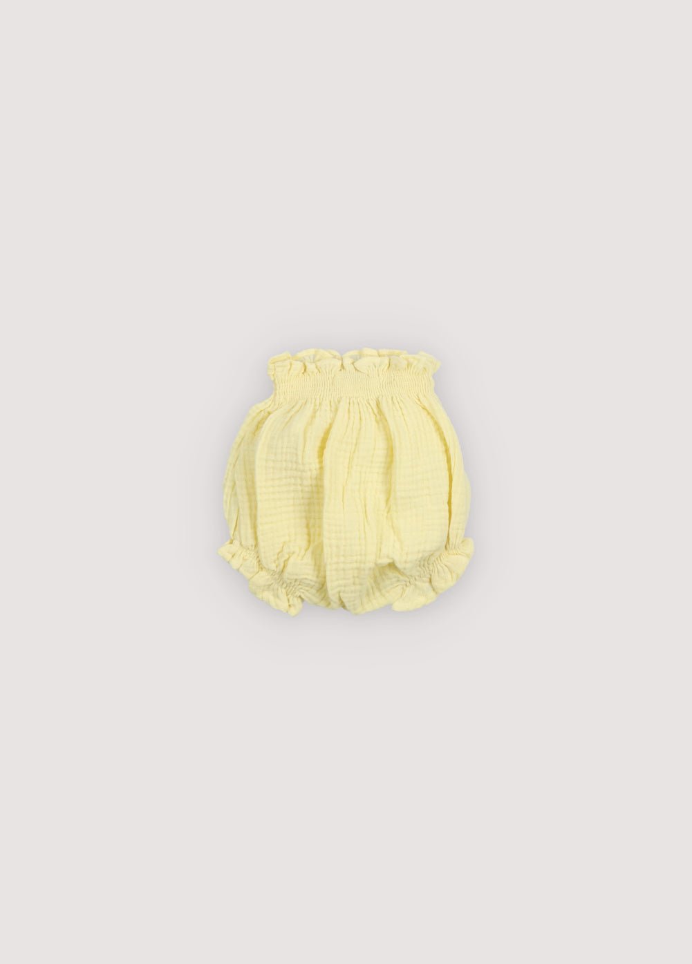 A soft cotton gauze bloomer designed for everyday comfort and easy wear