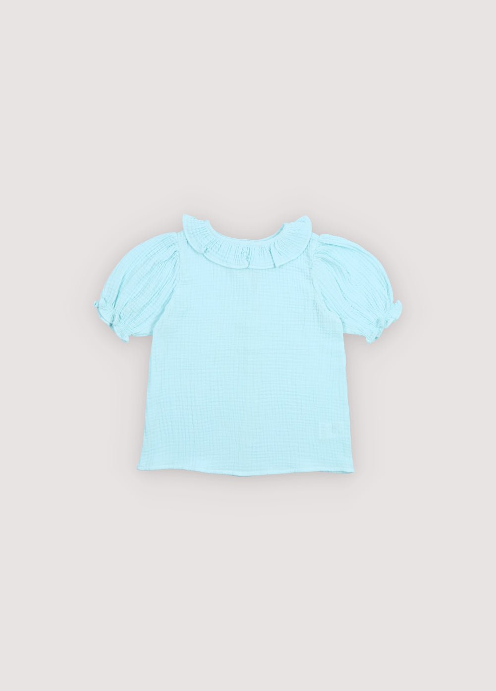 Campanilla Blouse Blue Glow