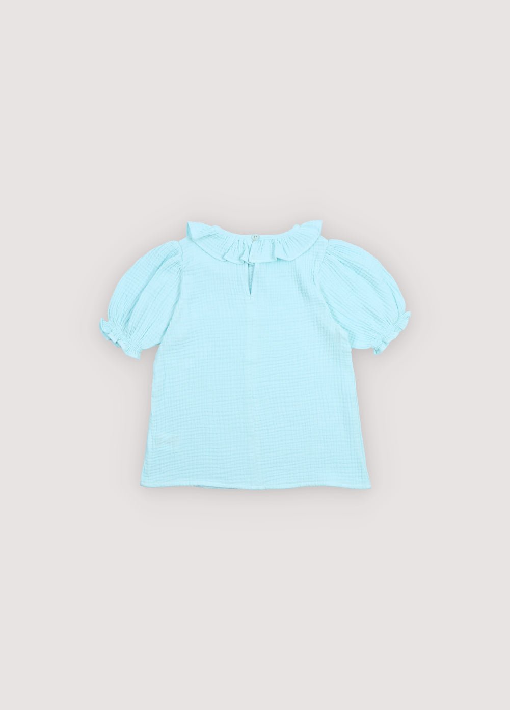 Campanilla Blouse Blue Glow