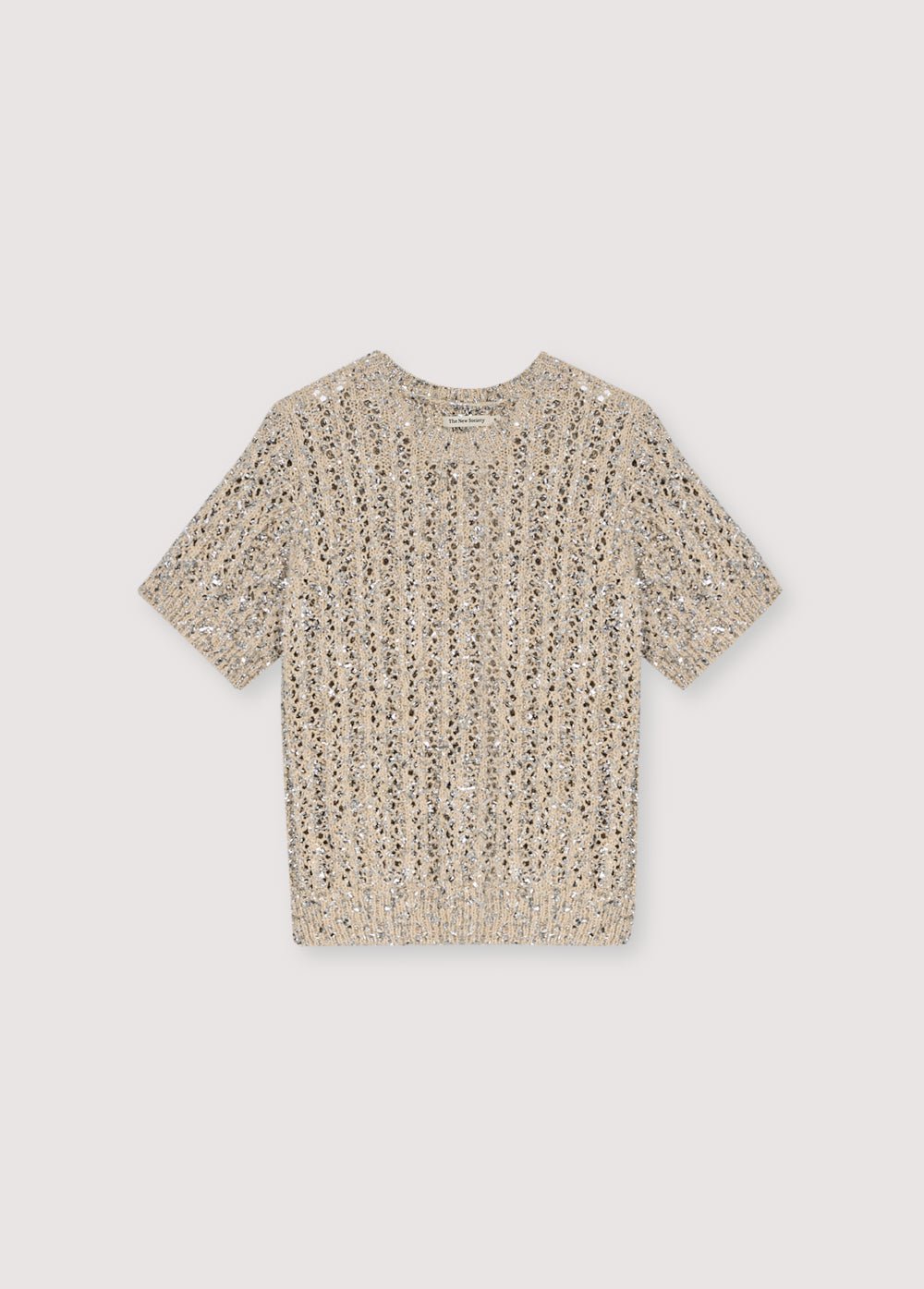 Cassia Woman Jumper Silver_Samplingtop